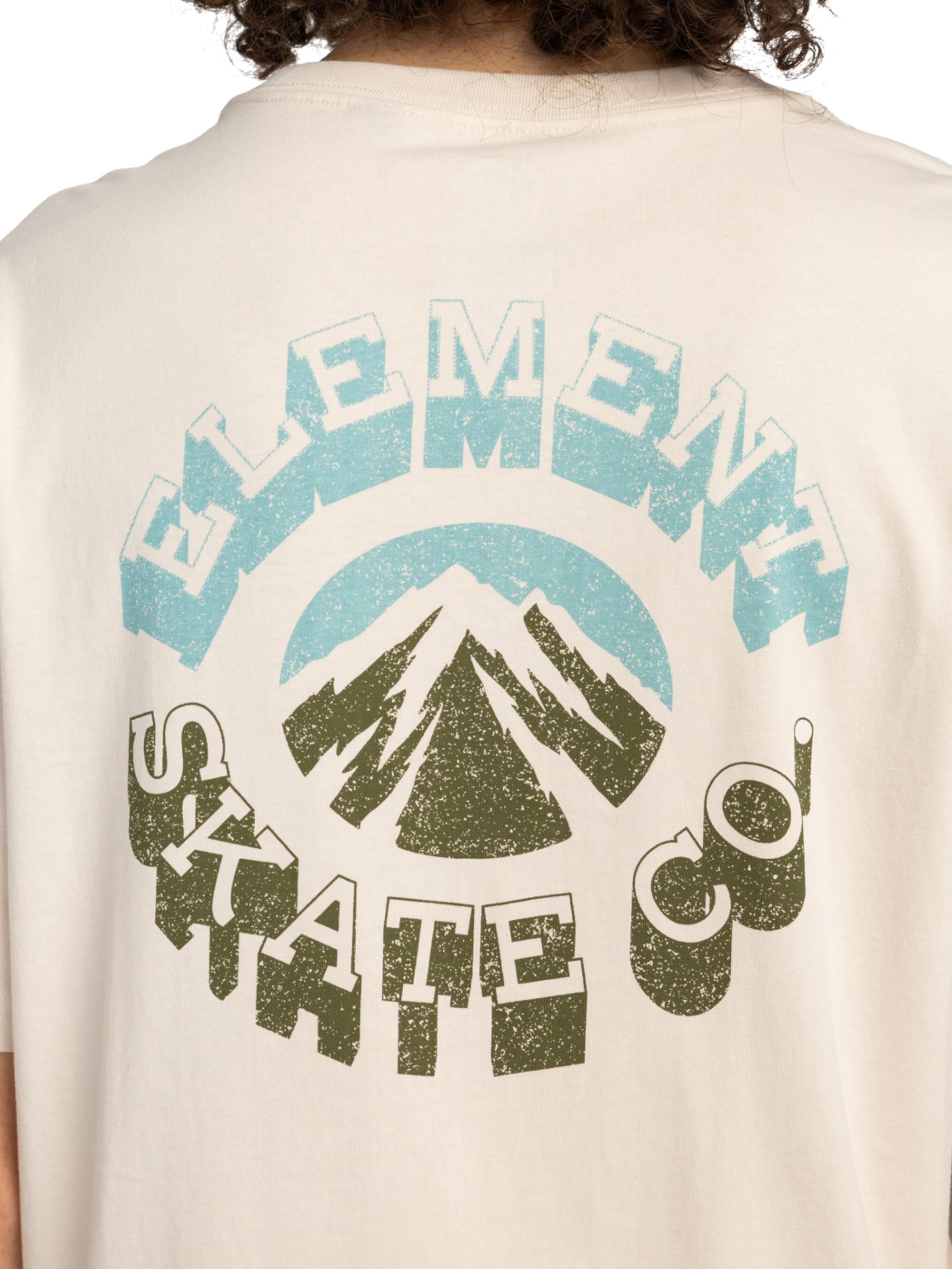 Camiseta Element Skateboards Ambition - Oat Milk