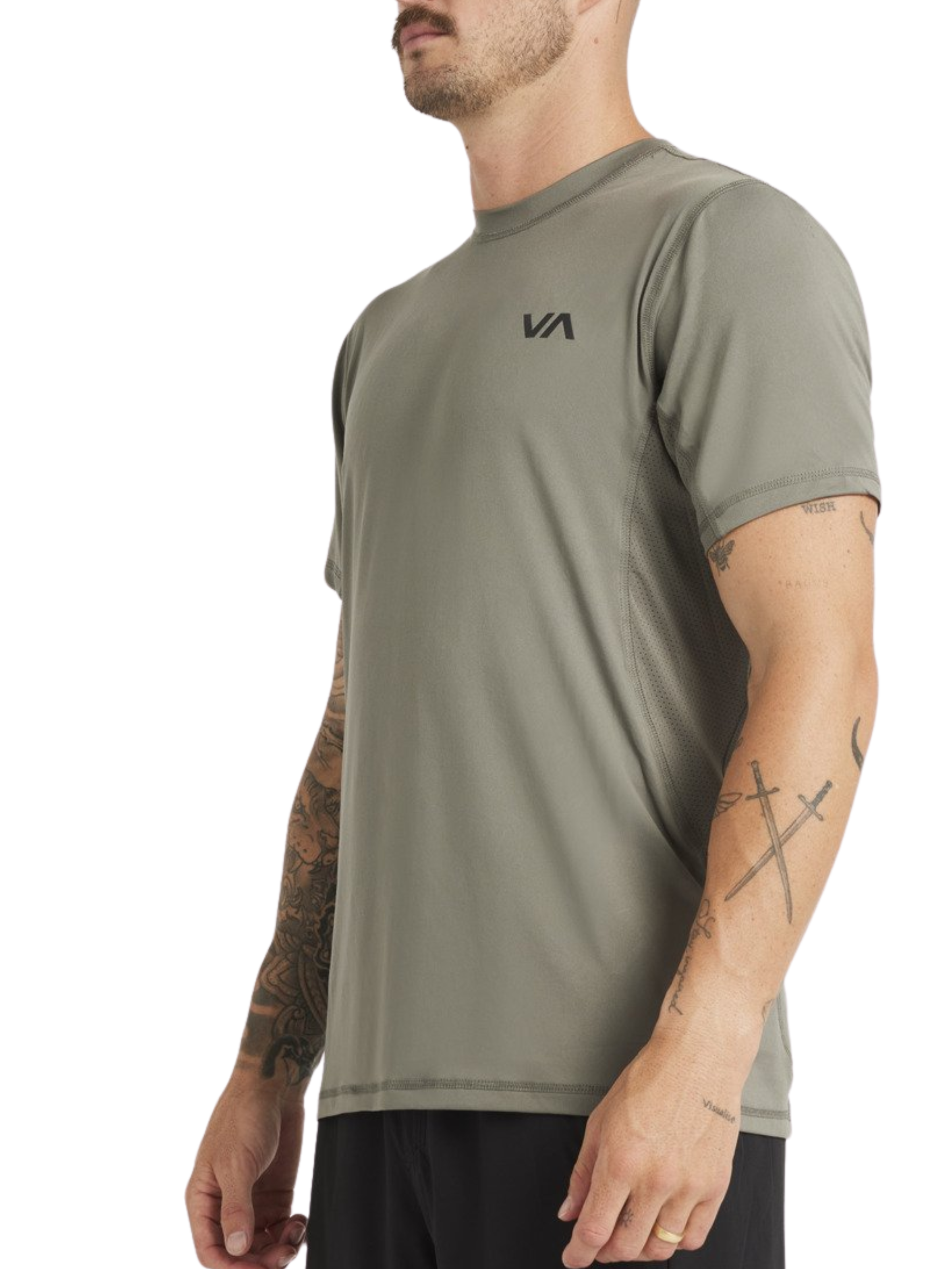 Camiseta Rvca VA Sport Vent - Sage Leaf