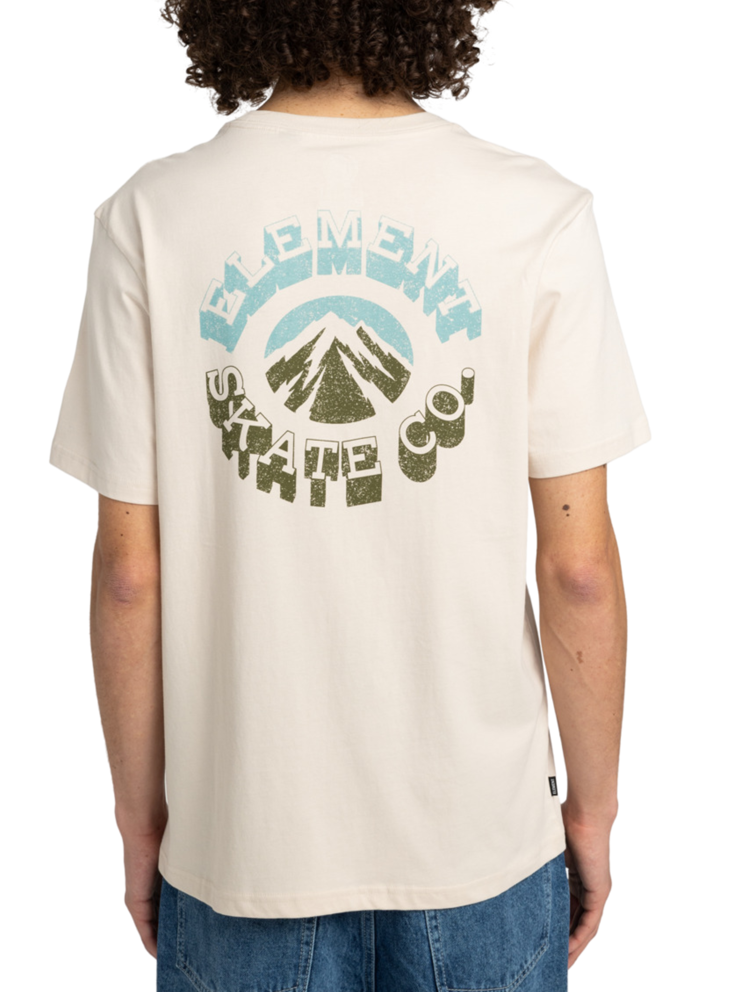 Camiseta Element Skateboards Ambition - Oat Milk