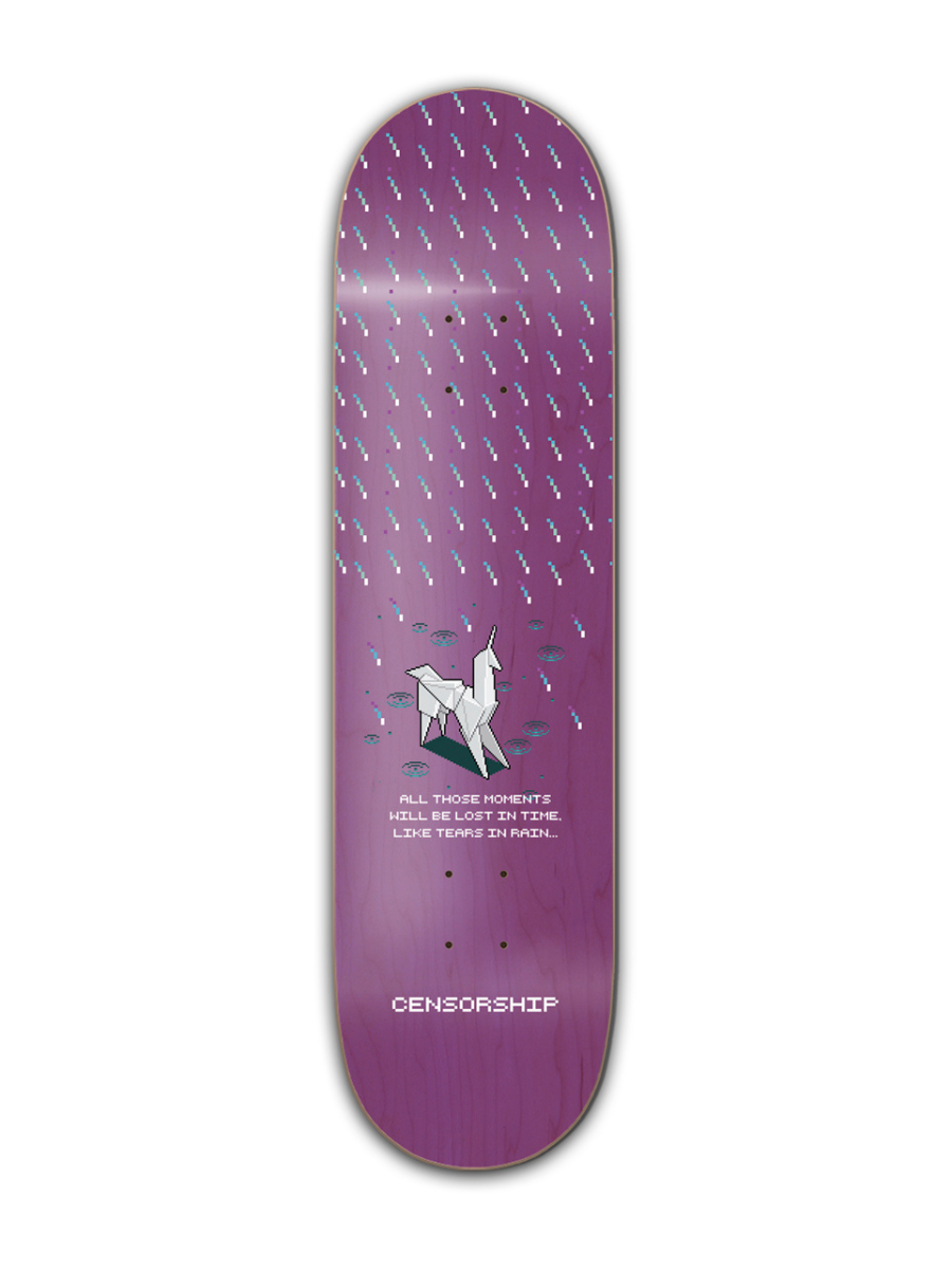 Tabla de skateboard Censorship Deckard 8.5"