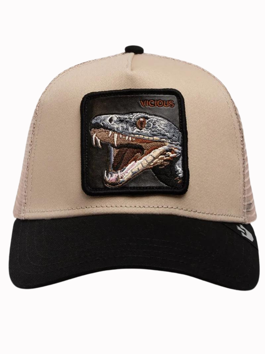 Goorin Bros The Vicious Snake Trucker Cap - Ebony