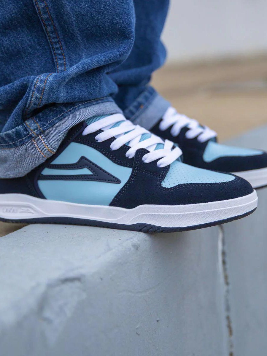 Zapatilla de Skate Lakai Telford Low - Navy Suede