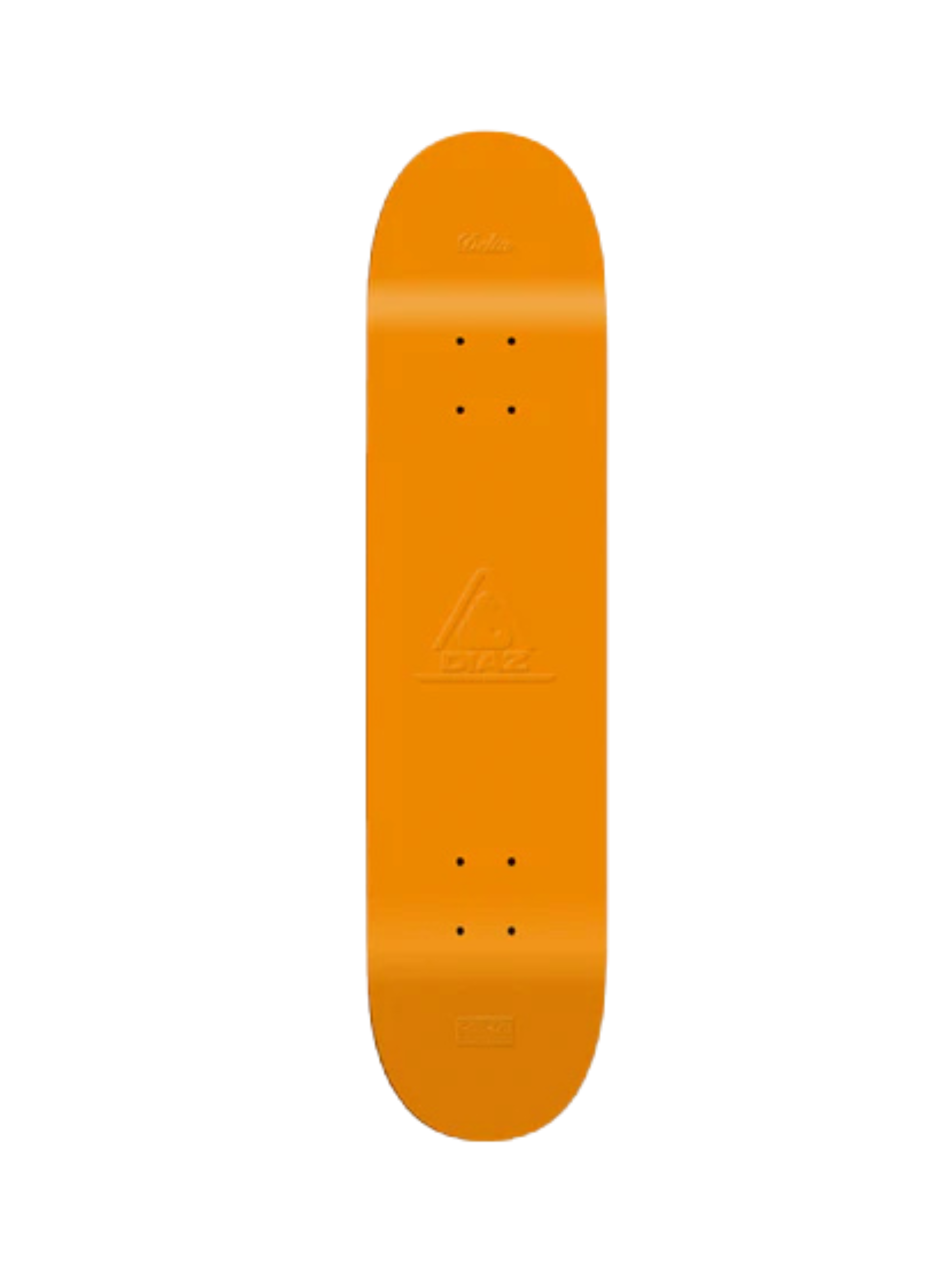 Delta x Niki Diaz Scripts OG LOGO Orange / D-LIGHT TECHNOLOGY Skateboard Deck 8.125" x 31.875"