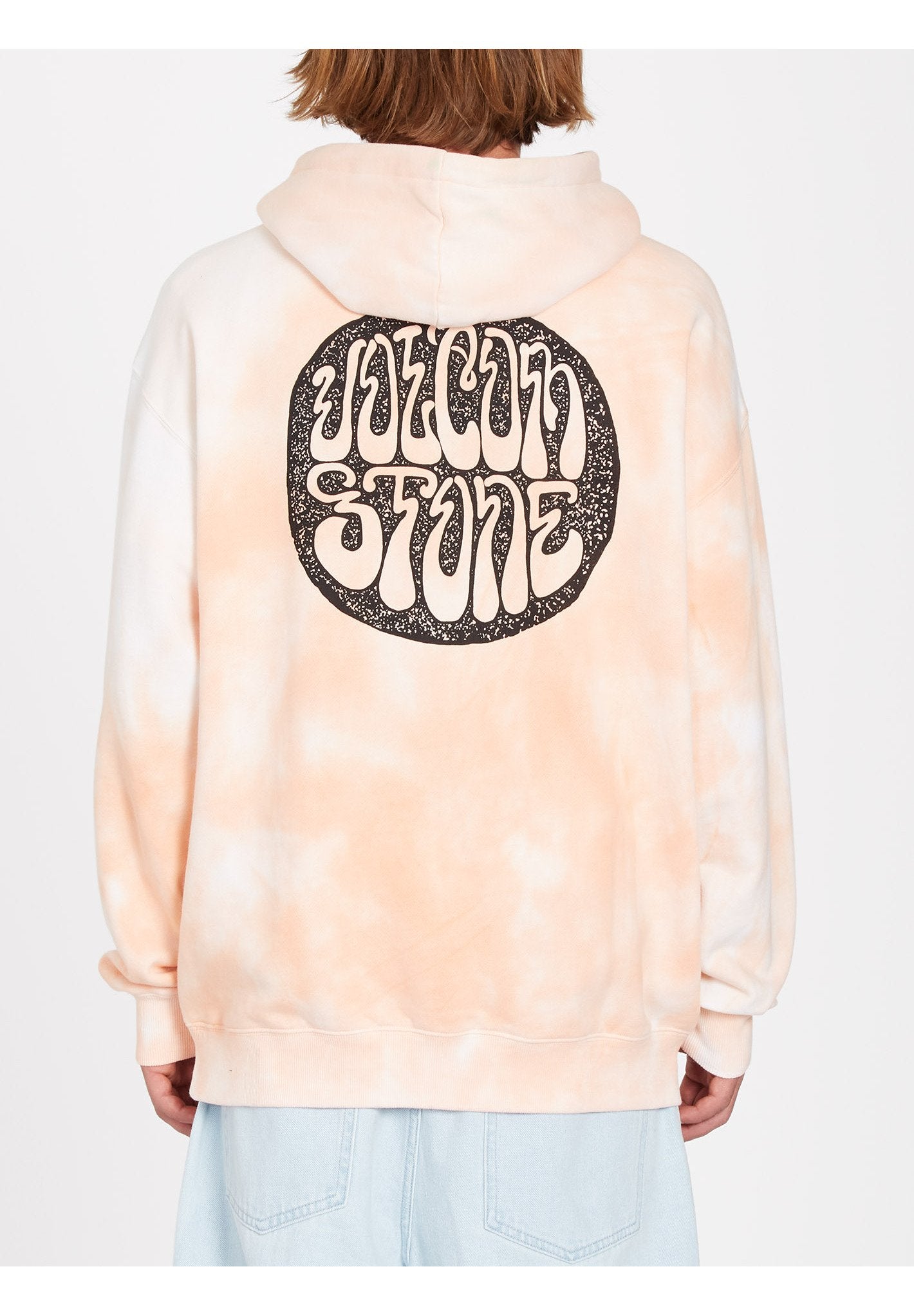 Sudadera con capucha Volcom Trippin Dye Peach Bud