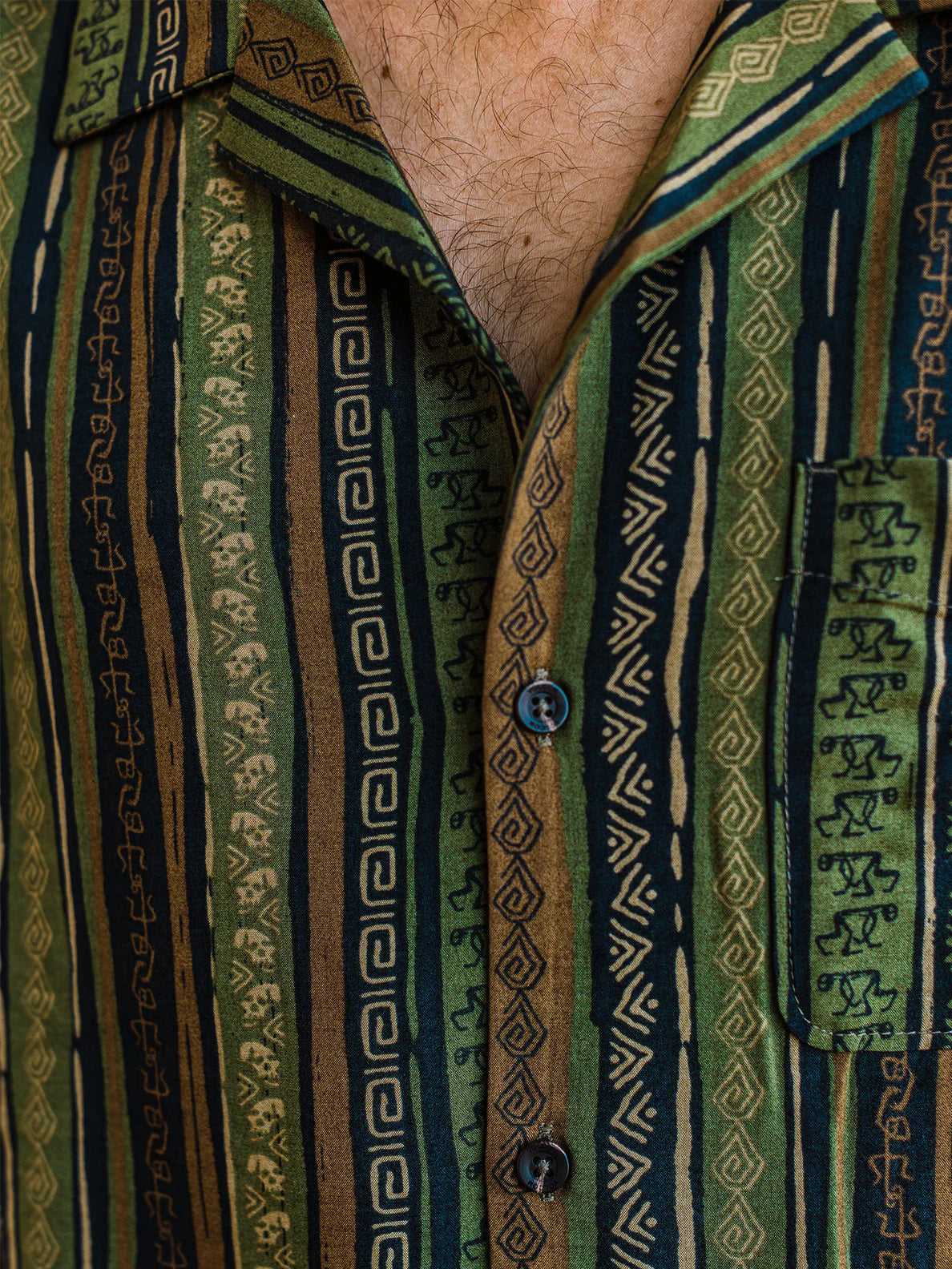 Camisa Volcom Skate Vitals Simon Bannerot - Dark Khaki