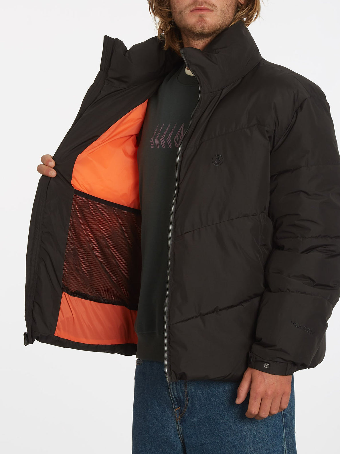 Volcom Goldsmooth Black Combo Jacket