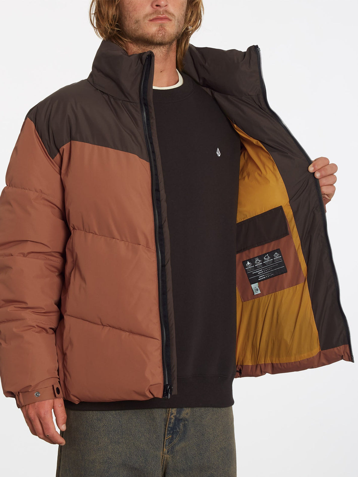 Volcom Goldsmooth Mocha Jacket