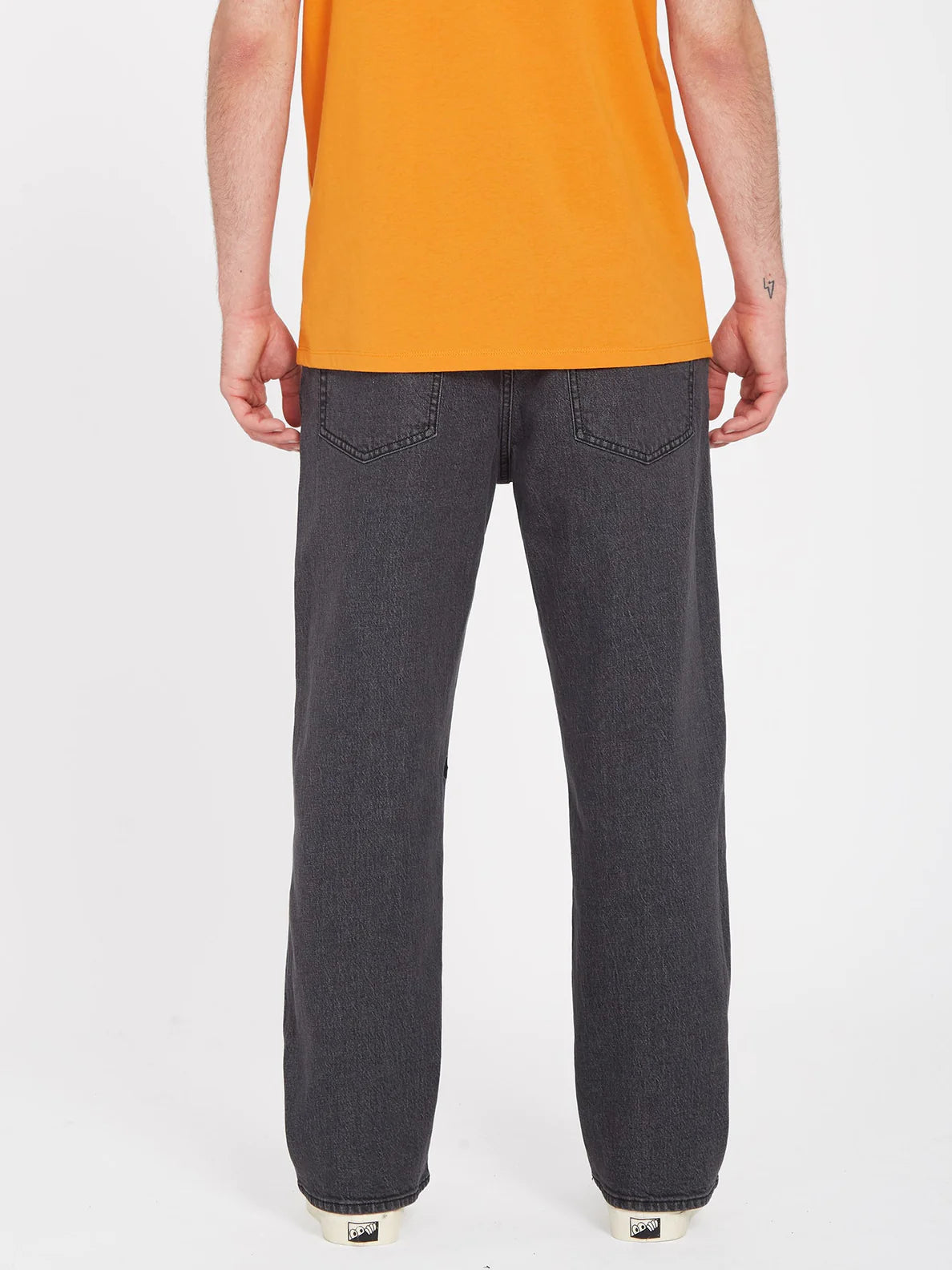 Jeans Volcom Nailer in denim - Nero pietra