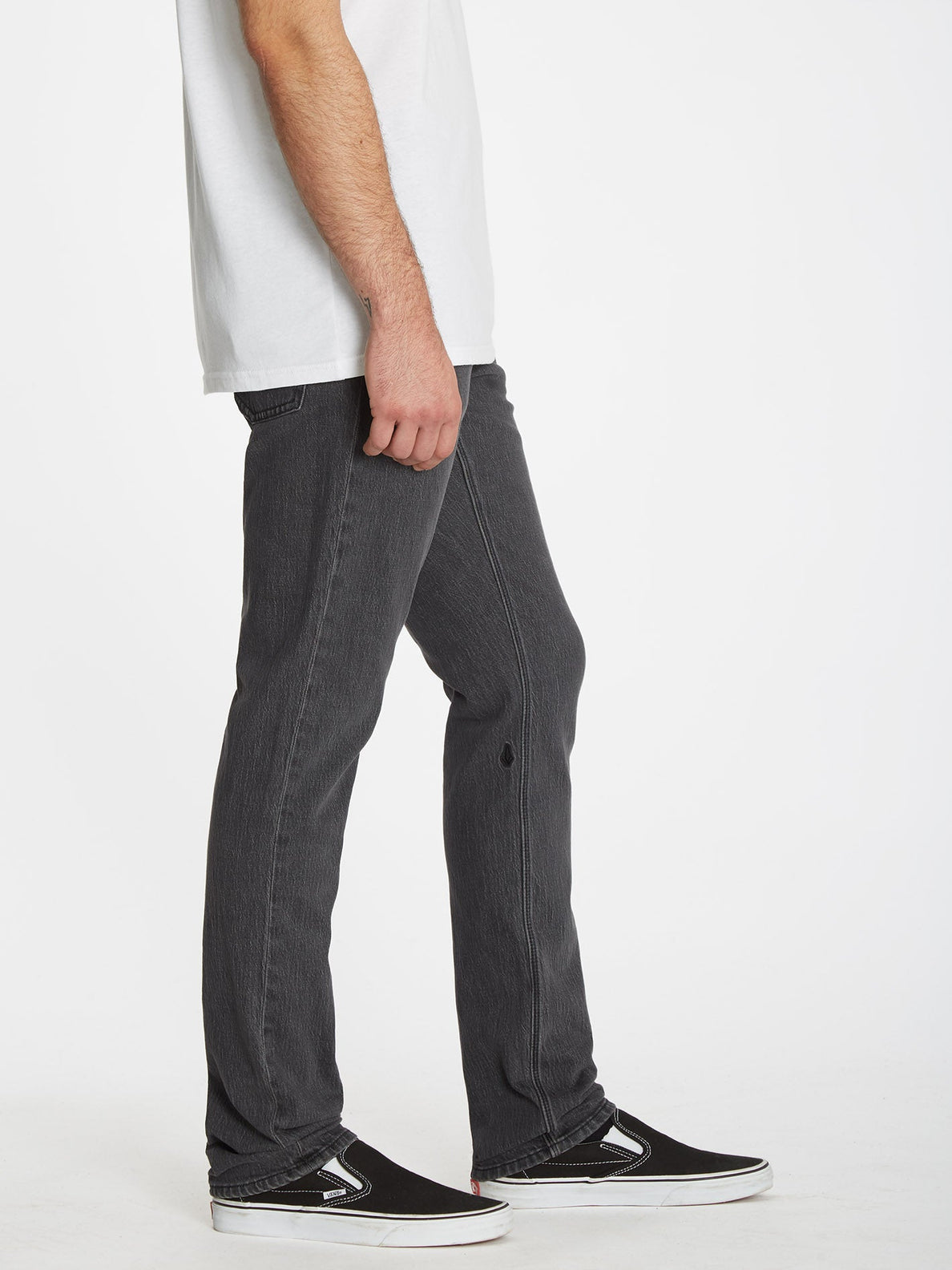 Vaqueros Volcom Solver Tapered Denim - Stoney Black