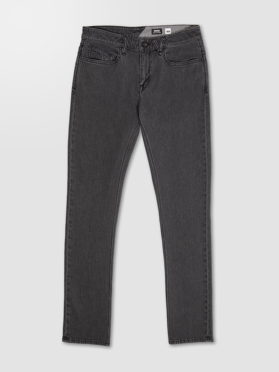 Vaqueros Volcom Solver Tapered Denim - Stoney Black