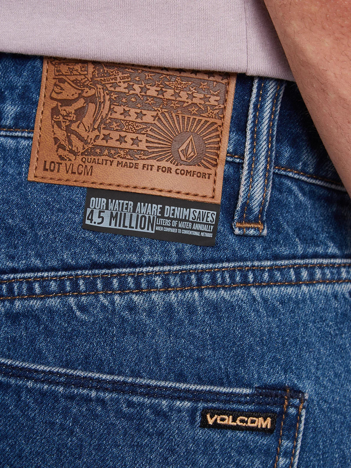 Volcom Billow Jeans – Oliver Mid Blue