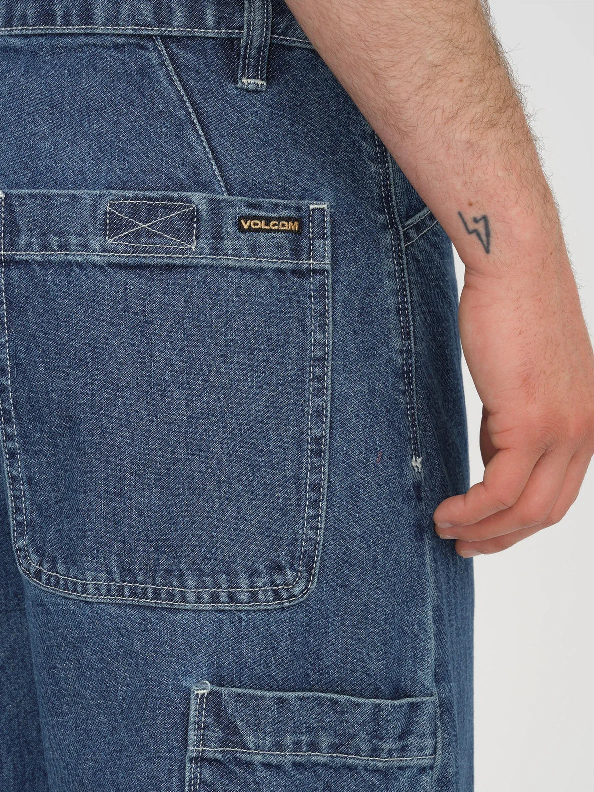 Jeans Volcom Kraftsman - Lavaggio Indigo Ridge