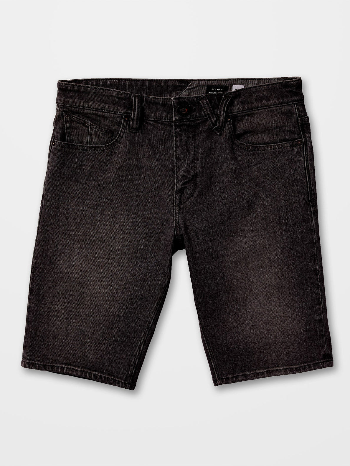Volcom Solver Denim Shorts - Black Out