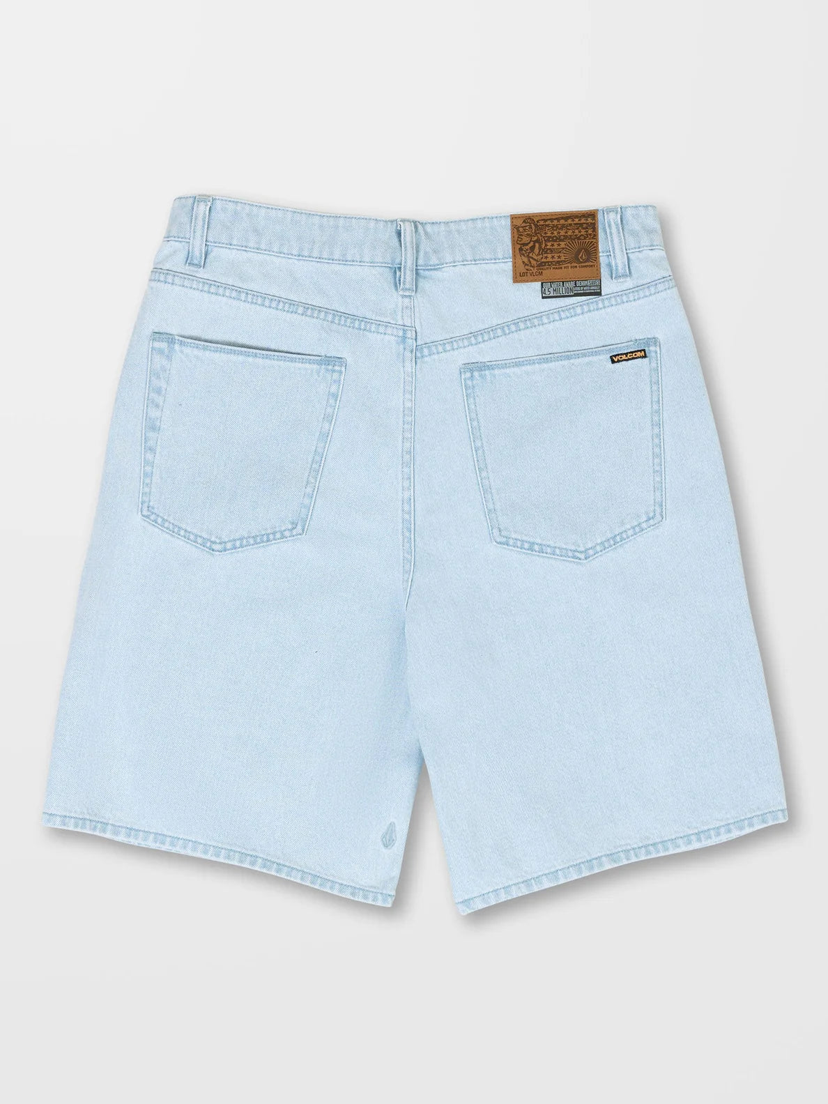 Pantalón Corto Volcom Billow Denim Short - Light Blue