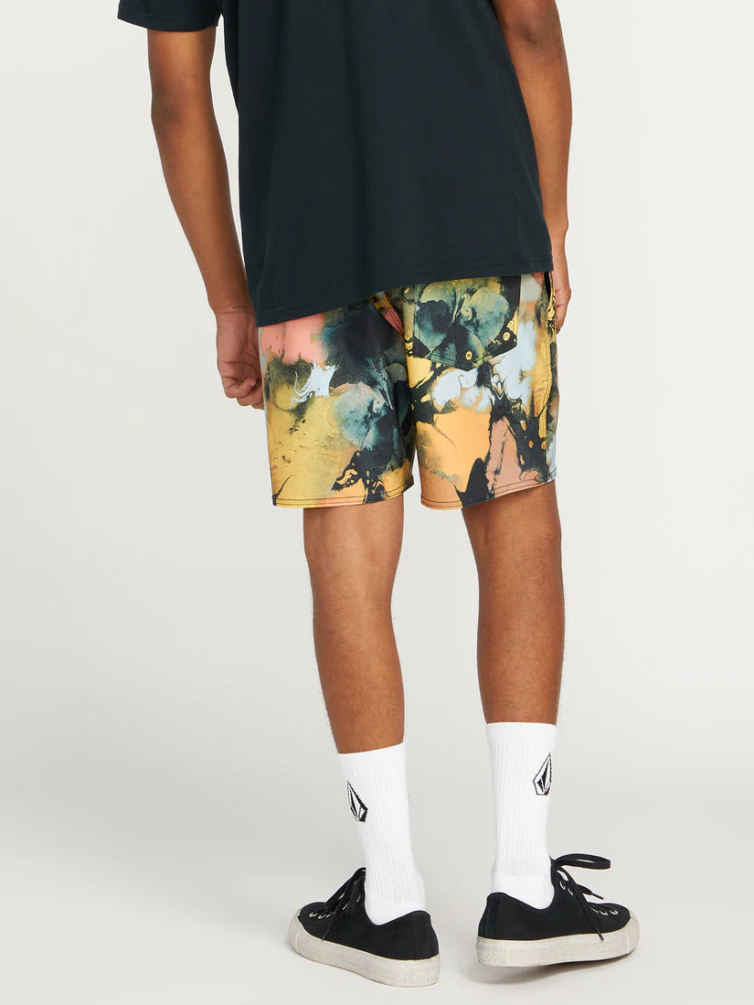 Volcom Chlorine KIller Stoney Trunk 17" Swimsuit - Apricot