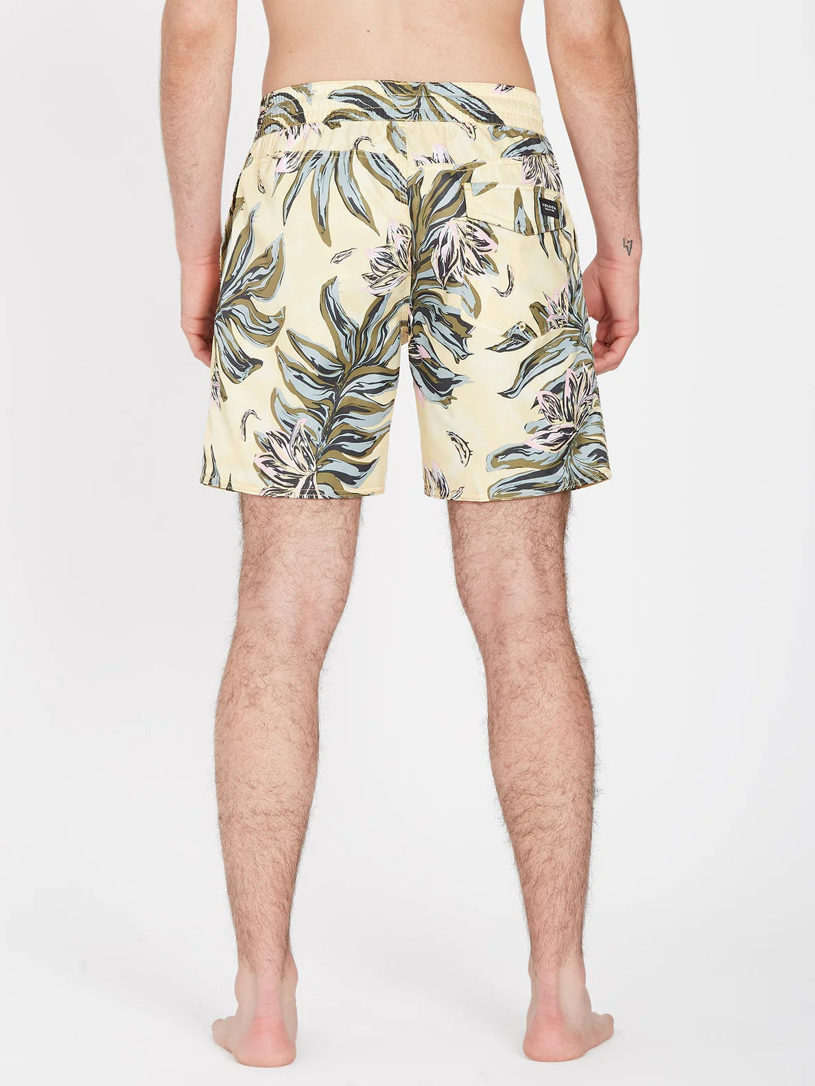 Volcom Center Print Trunk 17" - Dawn Yellow