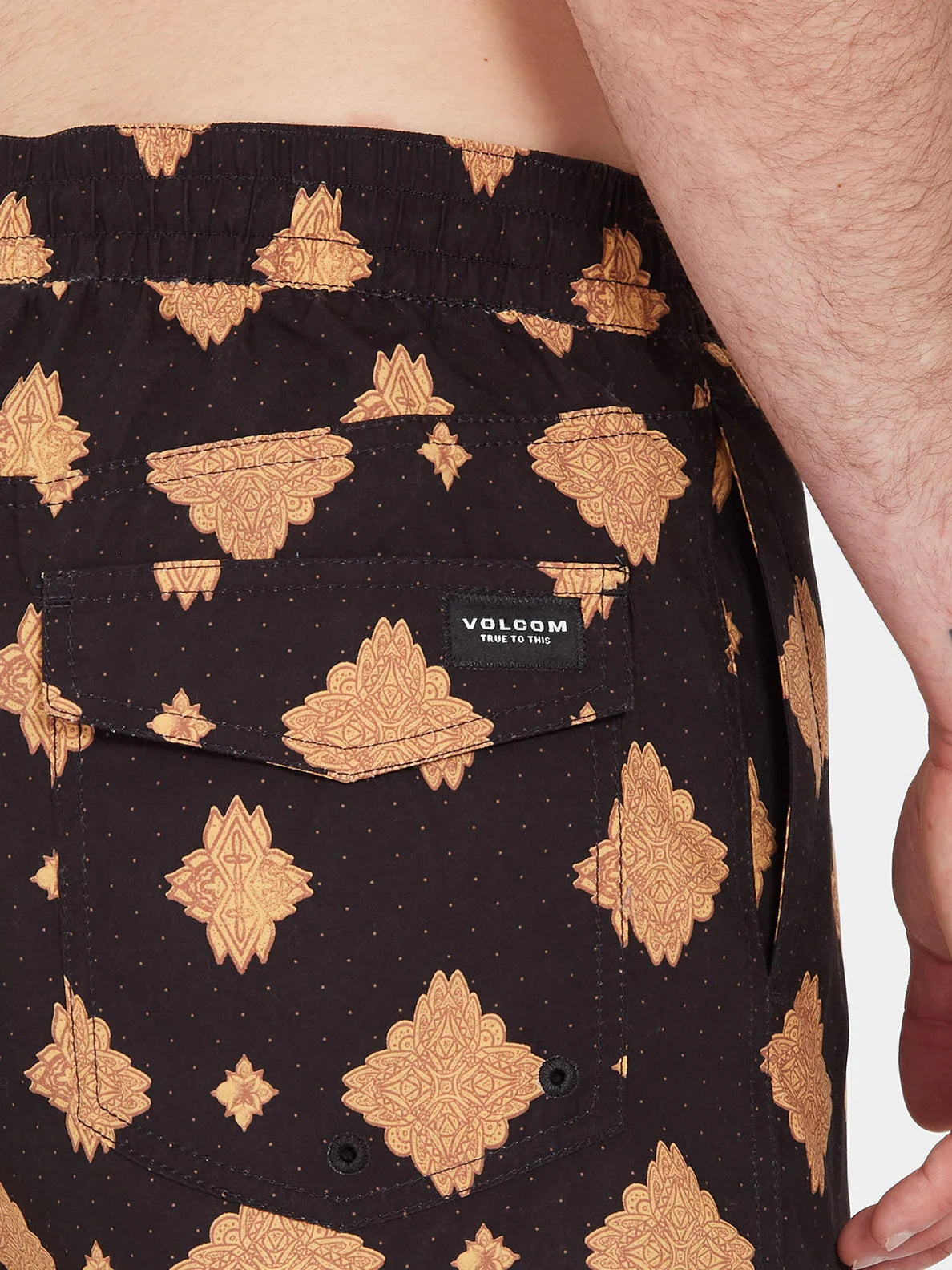 Costume da bagno Volcom Polly Pack 17" - Nuovo nero