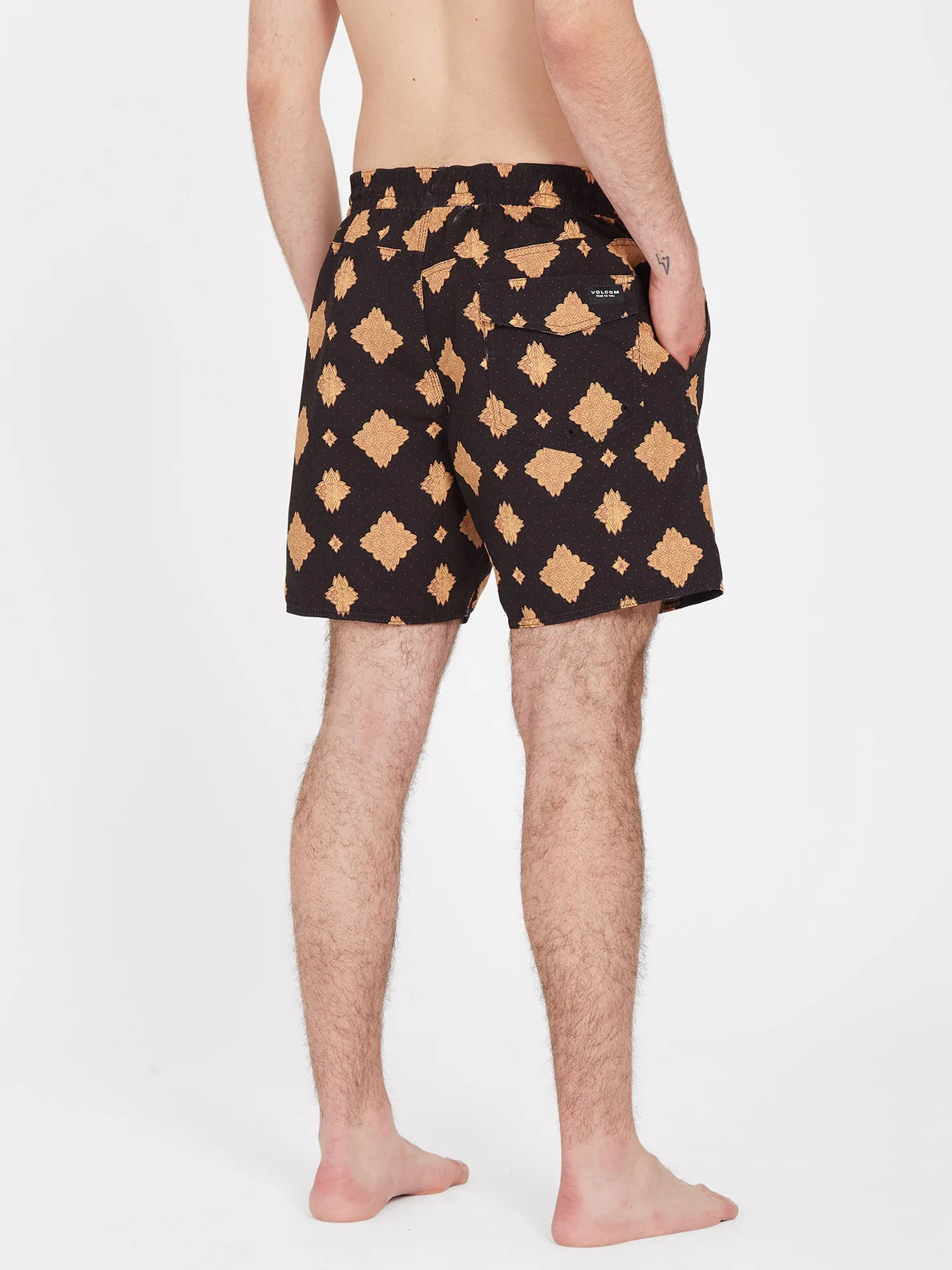 Costume da bagno Volcom Polly Pack 17" - Nuovo nero