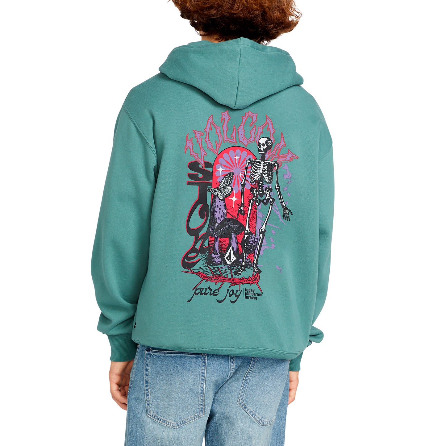 Sudadera con capucha Volcom Produce - Service Blue