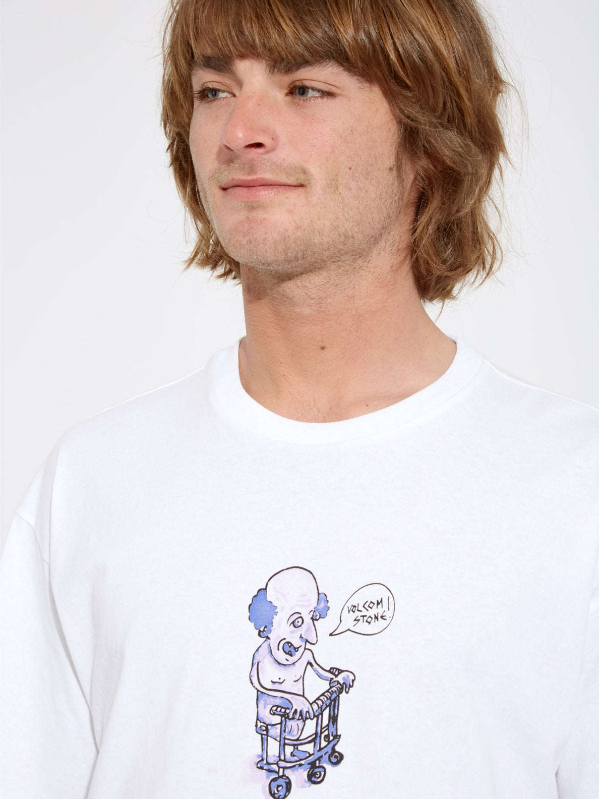 Volcom Slowfutur SS White T-shirt