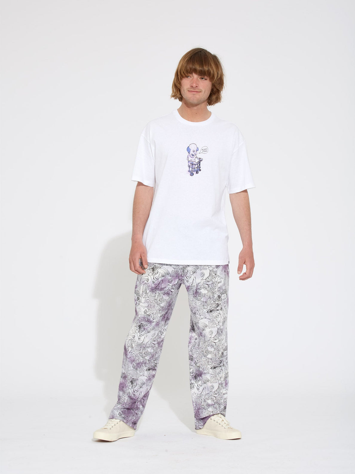 Volcom Slowfutur SS White T-shirt
