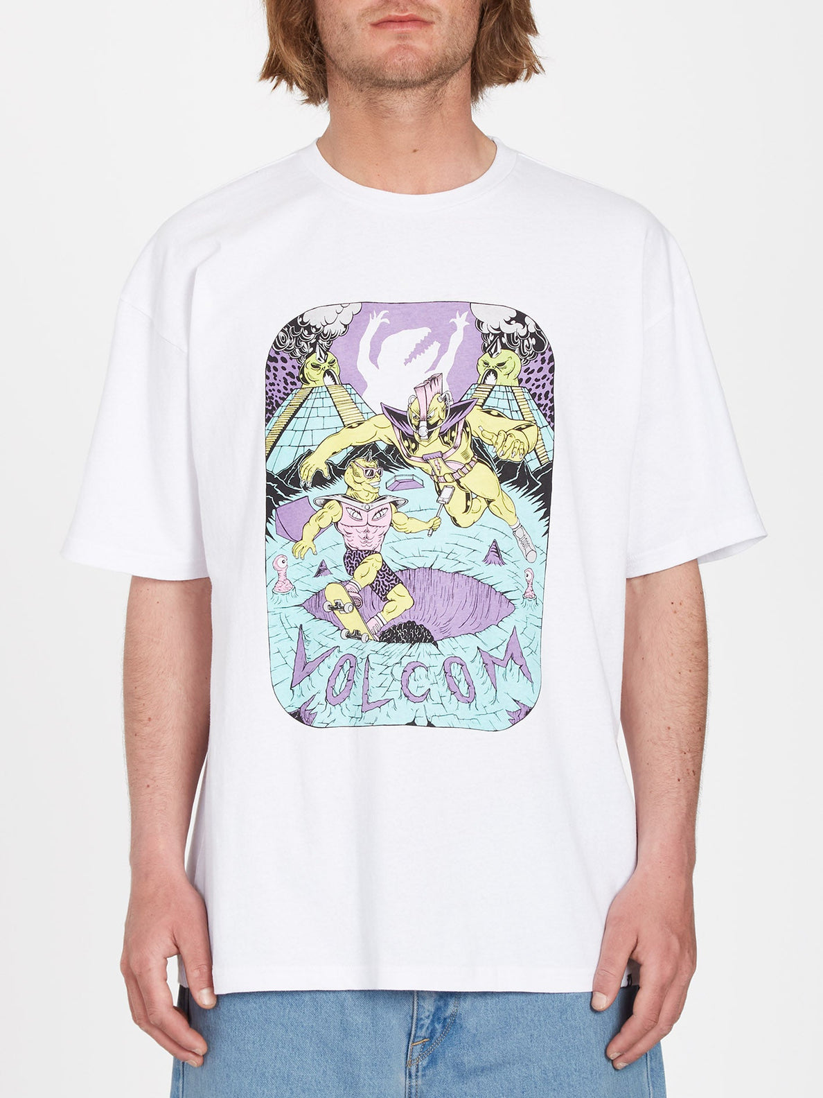 Maglietta Volcom Sanair bianca