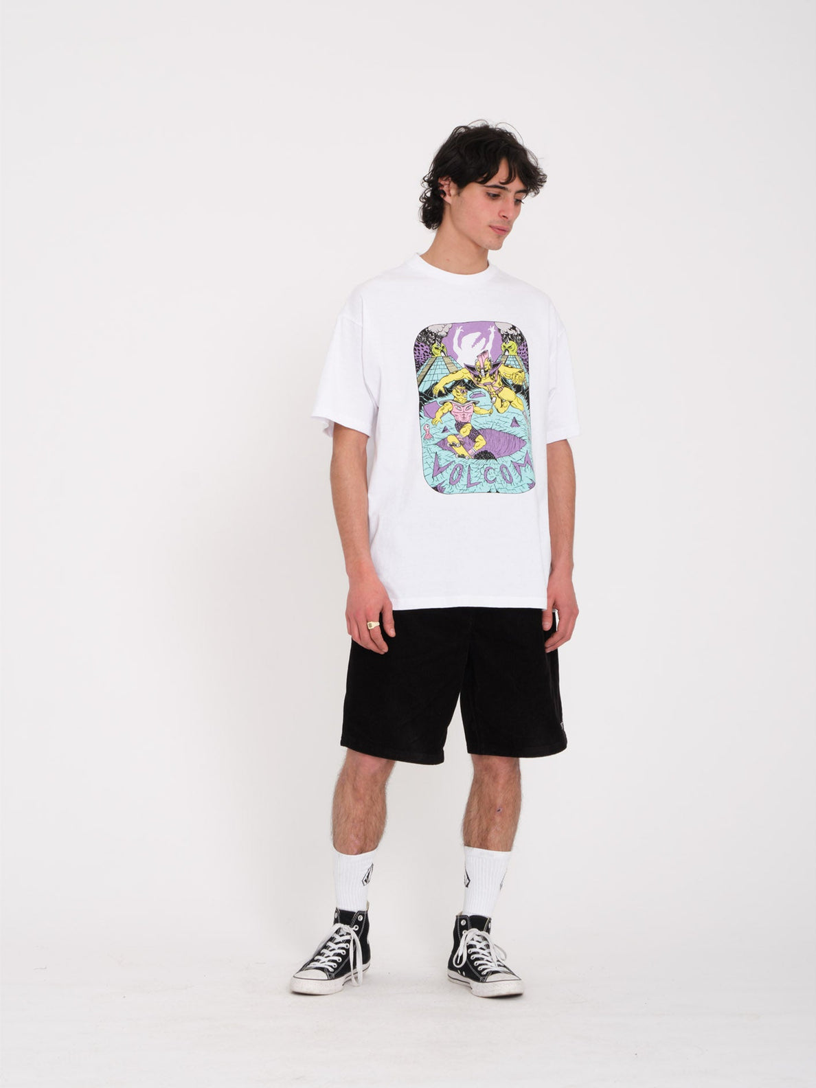 Maglietta Volcom Sanair bianca