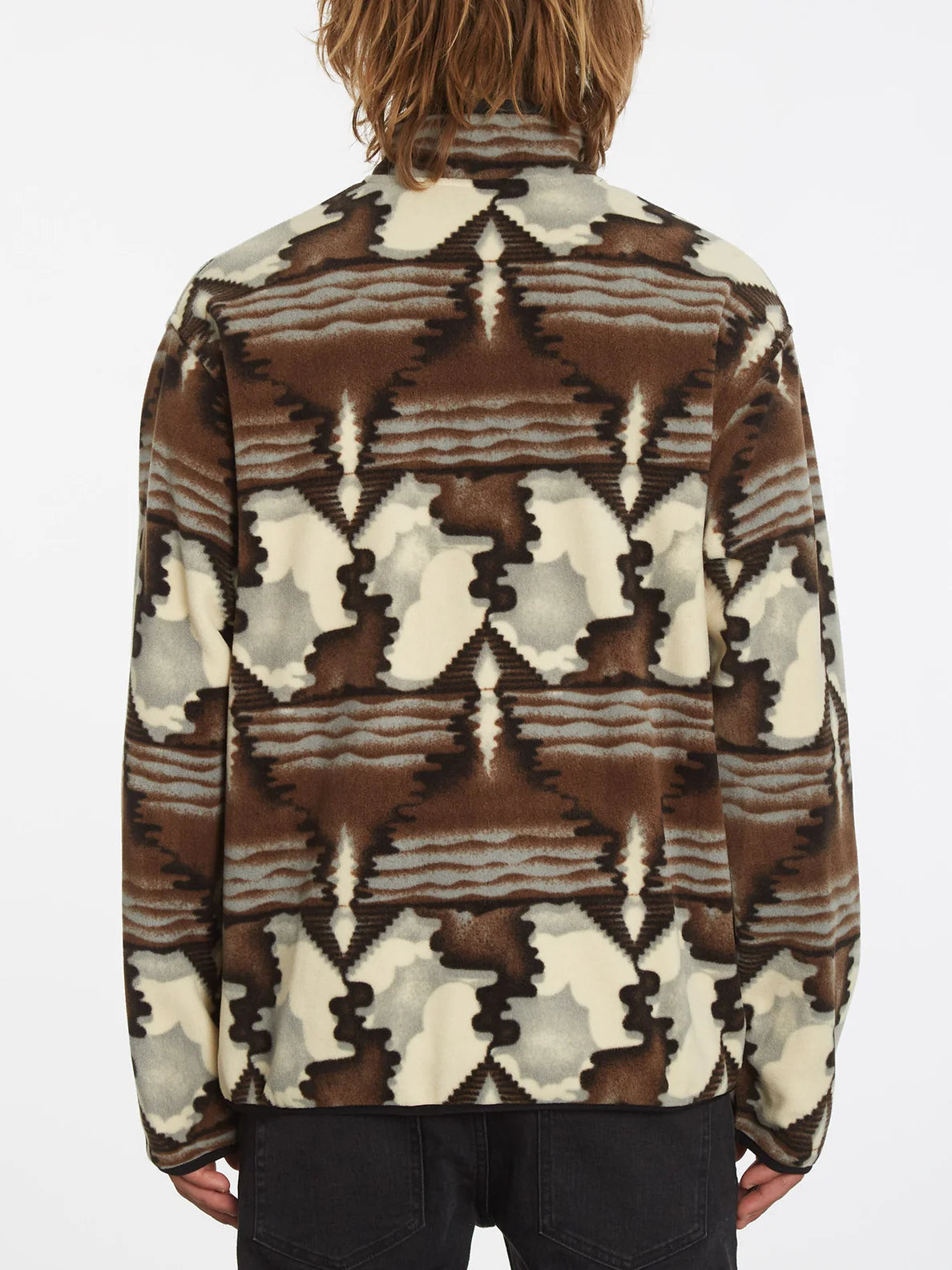 Polar Volcom Error92 Mock Neck - Cappellino bianco grigio