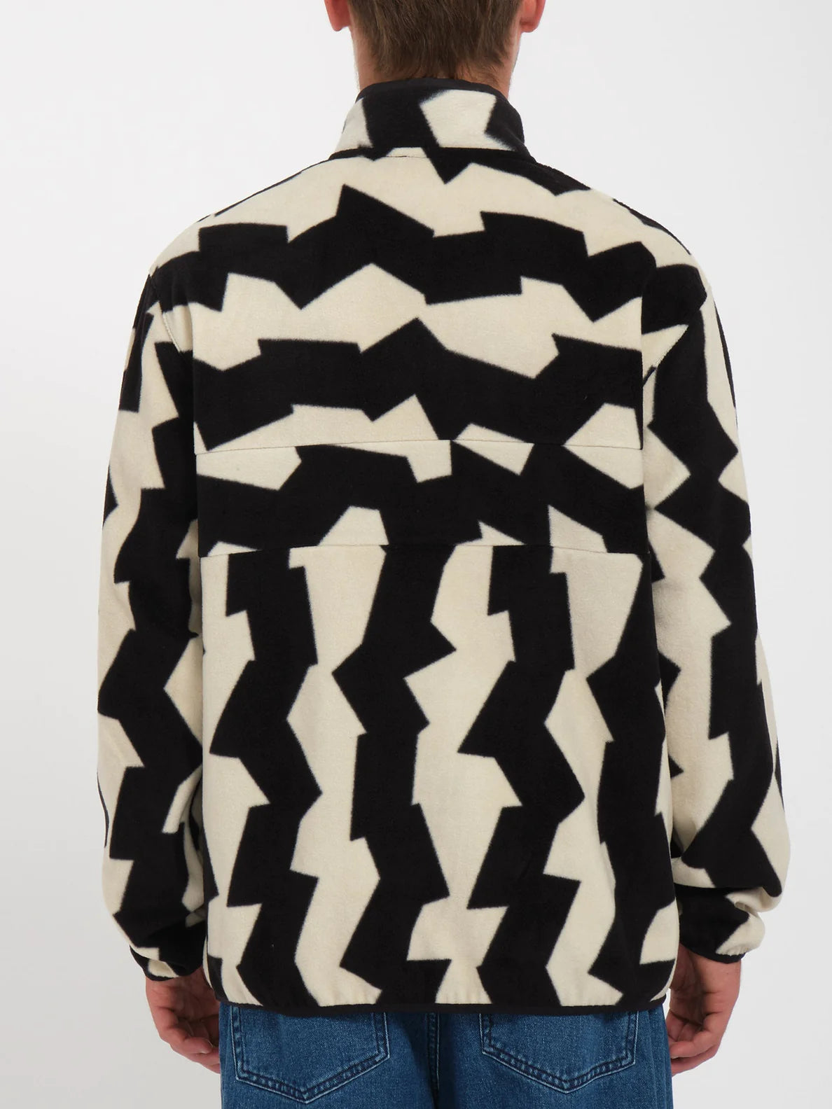 Forro Polar Volcom Error92 Mock Neck - Dirty White