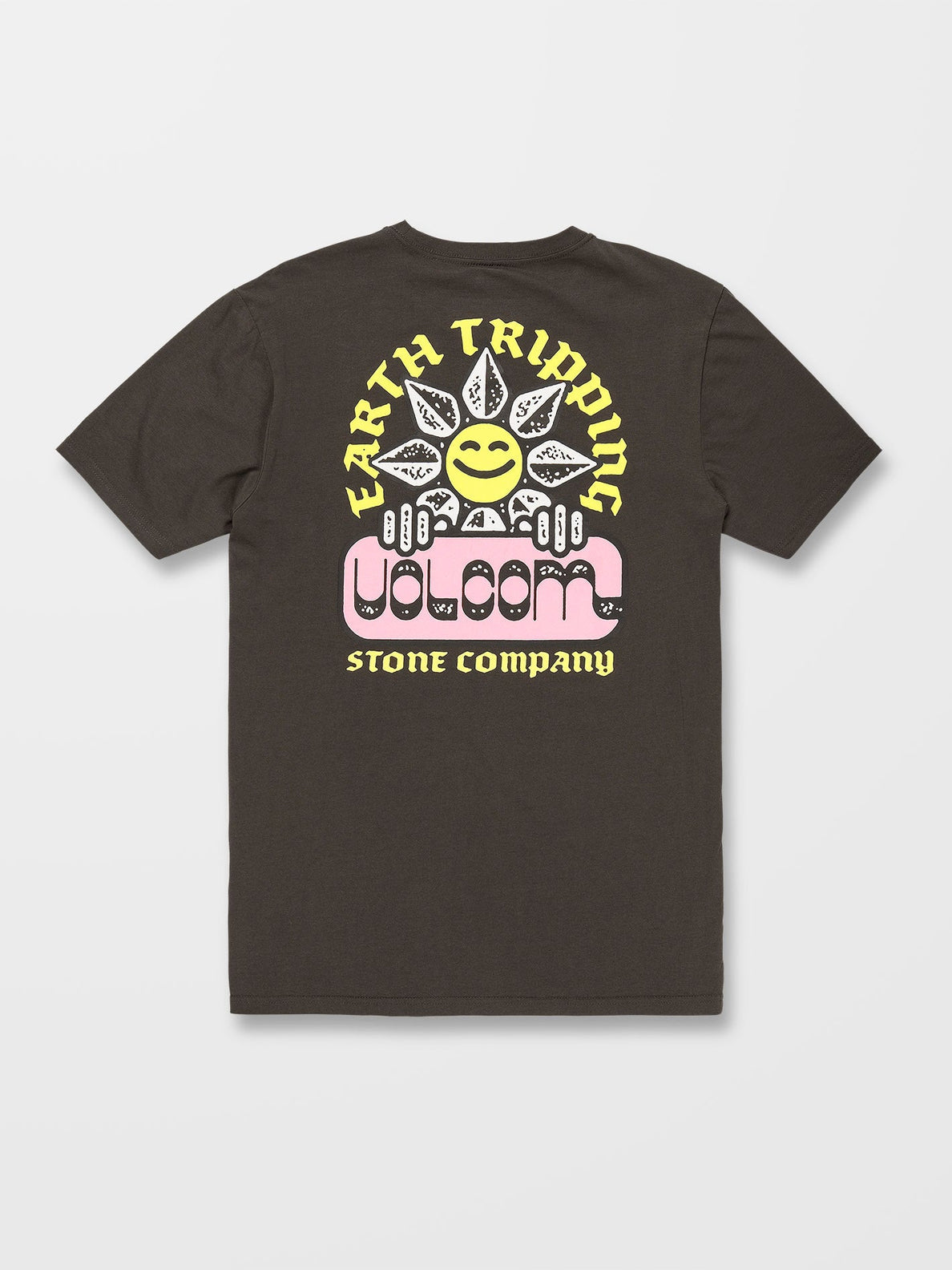 Volcom Gardener Rinsed Schwarzes T-Shirt