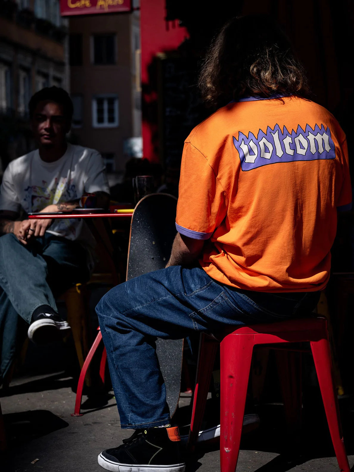 Camiseta Volcom Nando Von Arb Ringer - Carrot | Camisetas de hombre | Camisetas manga corta de hombre | Volcom Shop | surfdevils.com