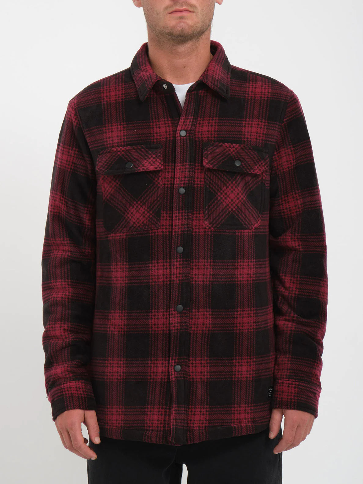 Sobrecamisa Volcom Polar Bowered - Wine