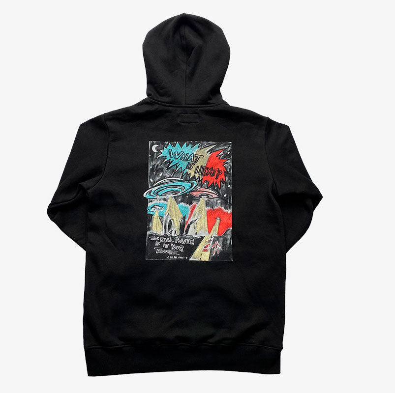 Sudadera All One Whats Next Hoodie – Black