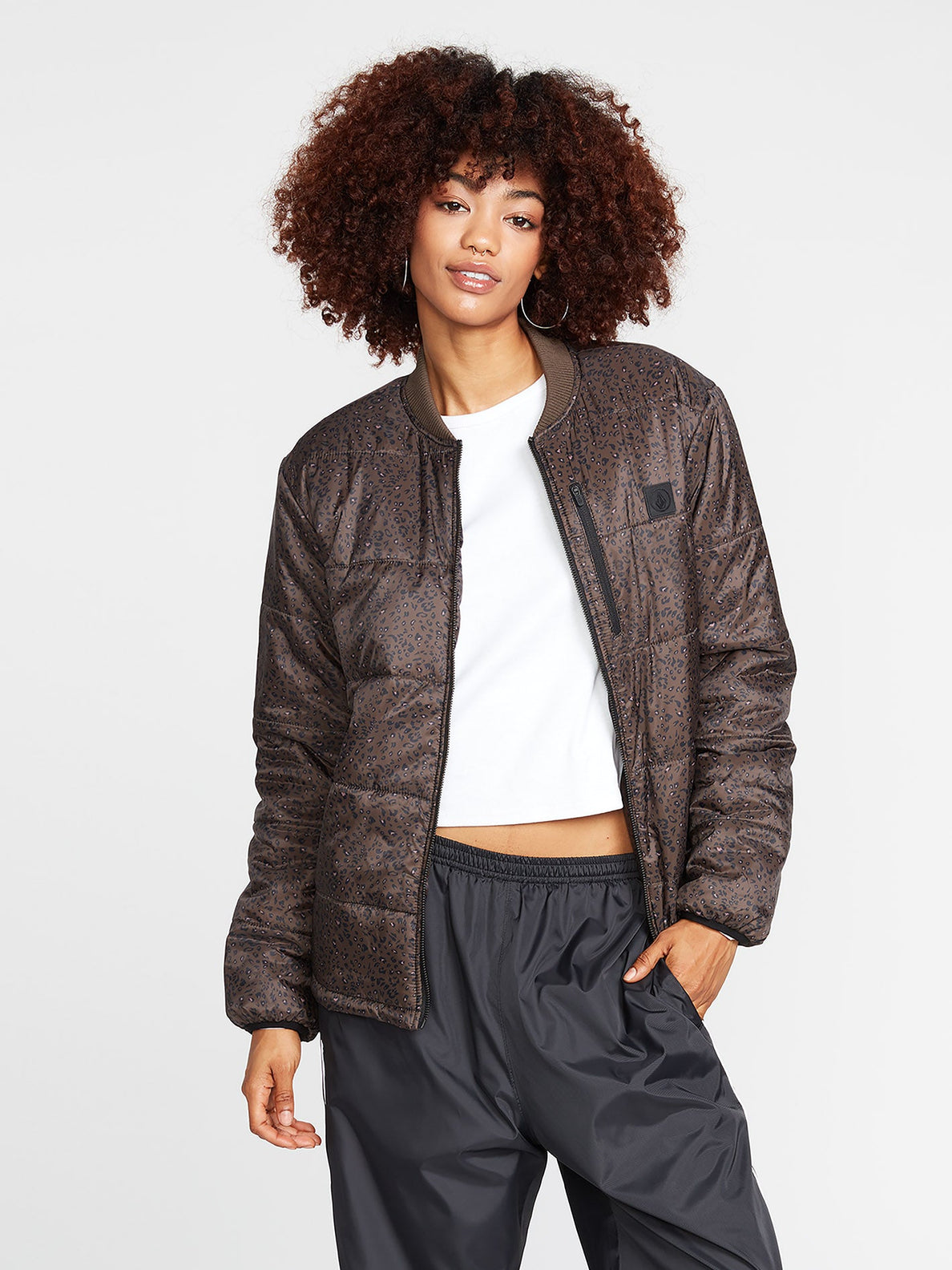 Chaqueta Volcom Puff Off - Espresso