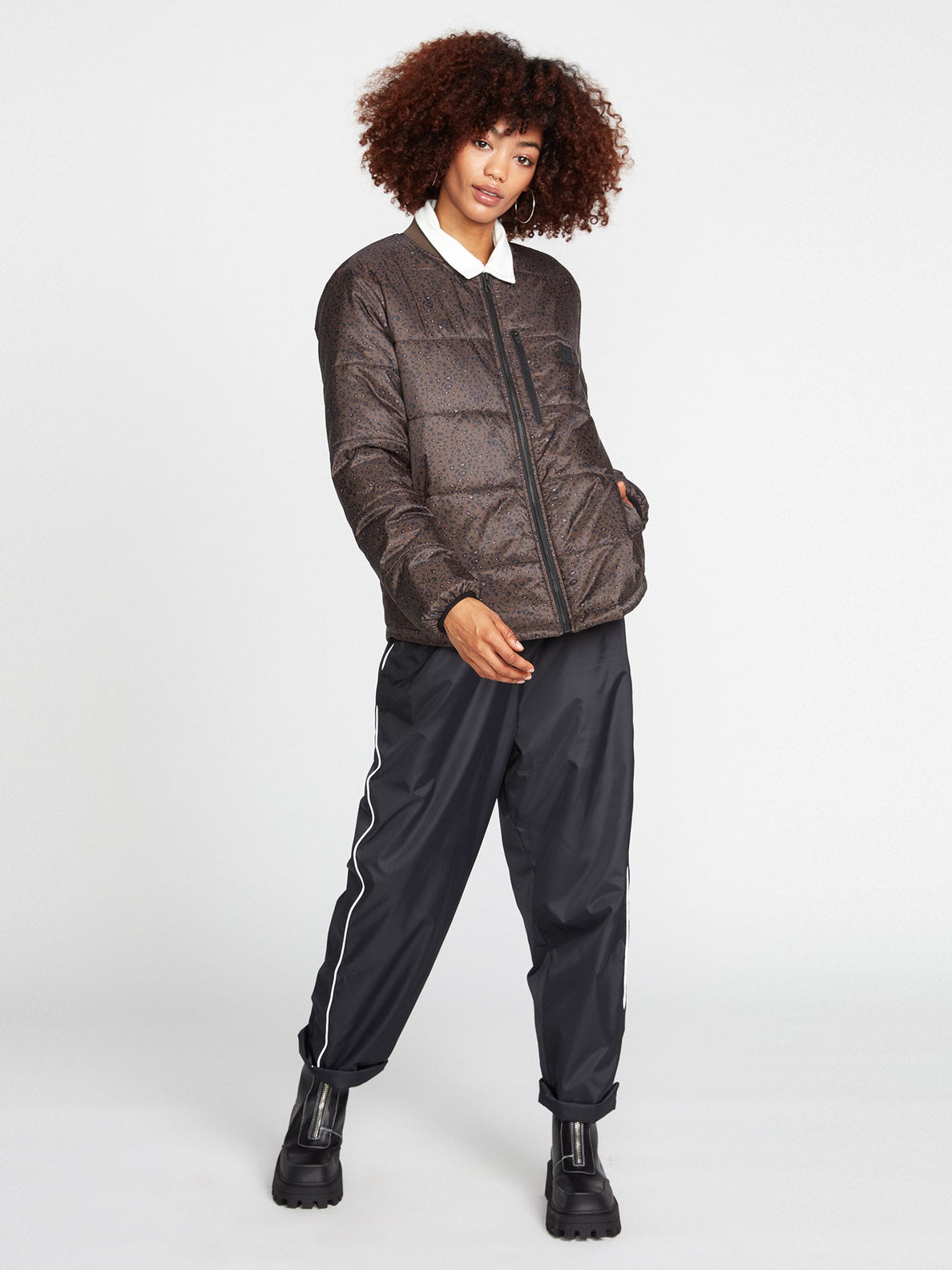 Chaqueta Volcom Puff Off - Espresso