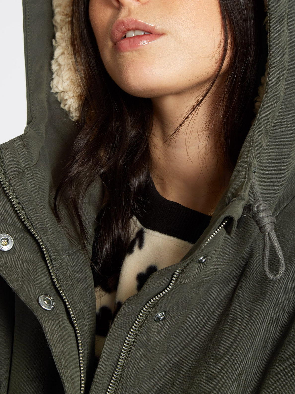 Volcom Lees is more 5k Parka Jacket - Rinsed Black
