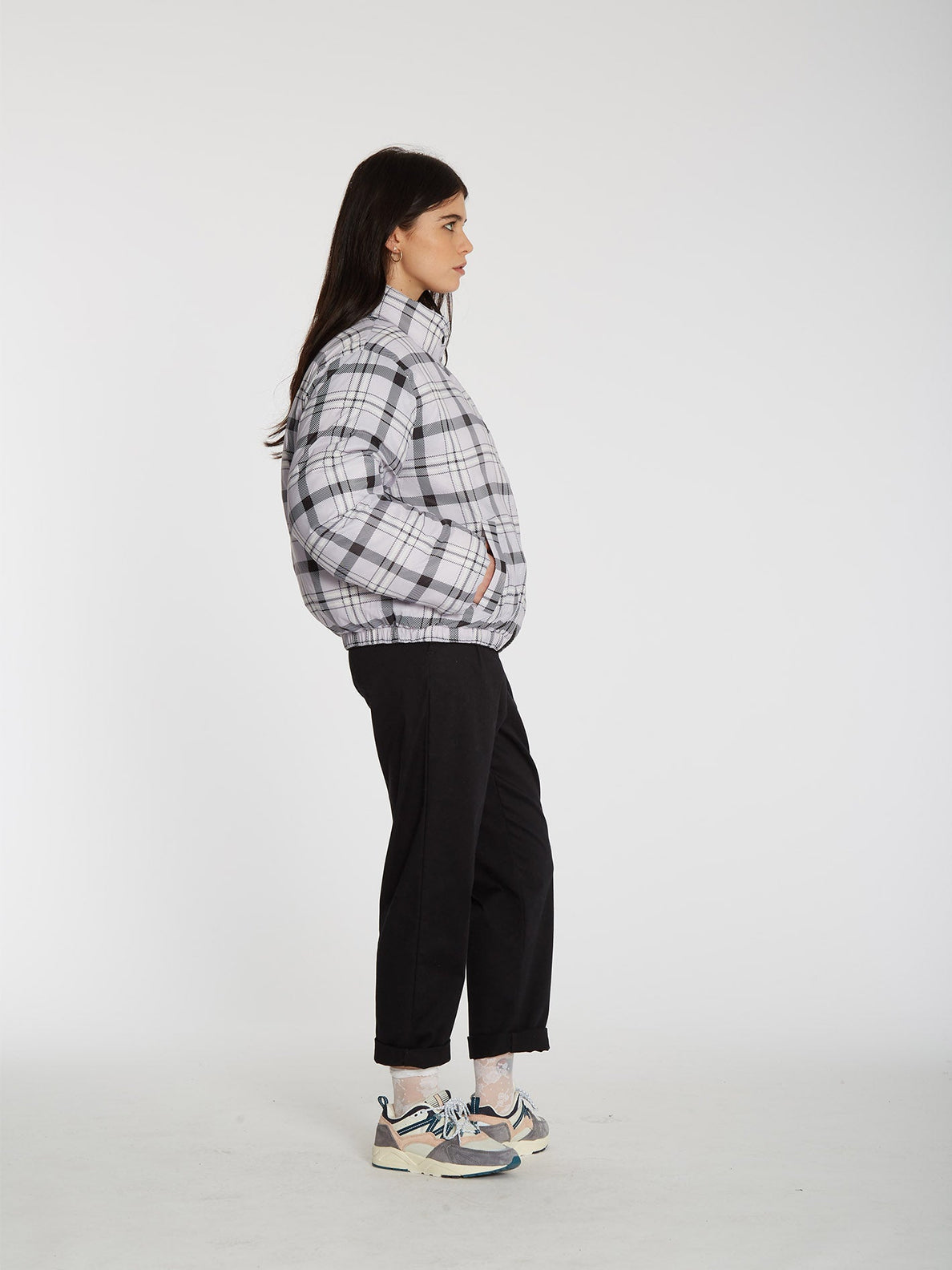 Volcom Down Puff Jacket (Reversible) - Black