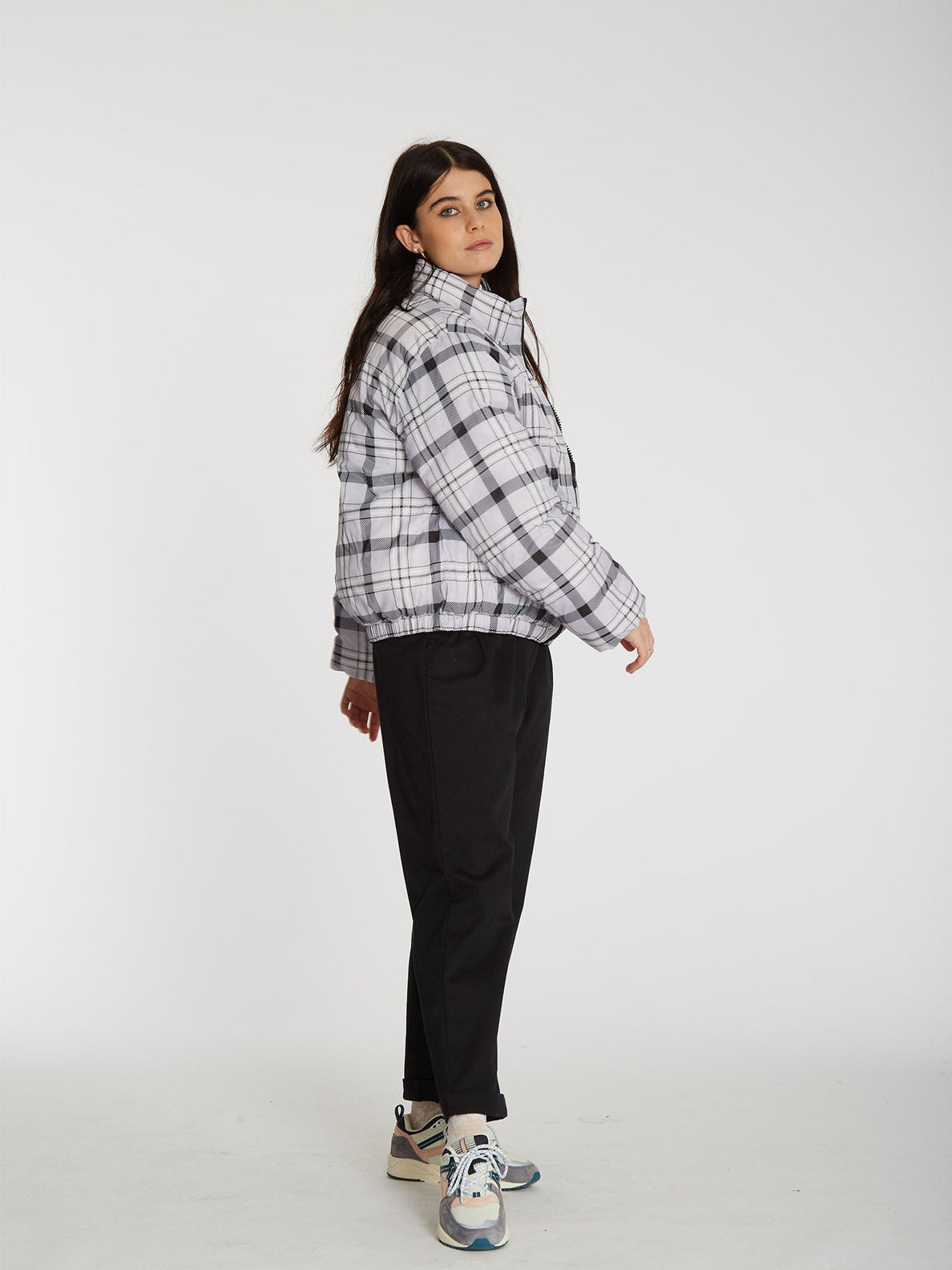 Volcom Down Puff Jacket (Reversible) - Black