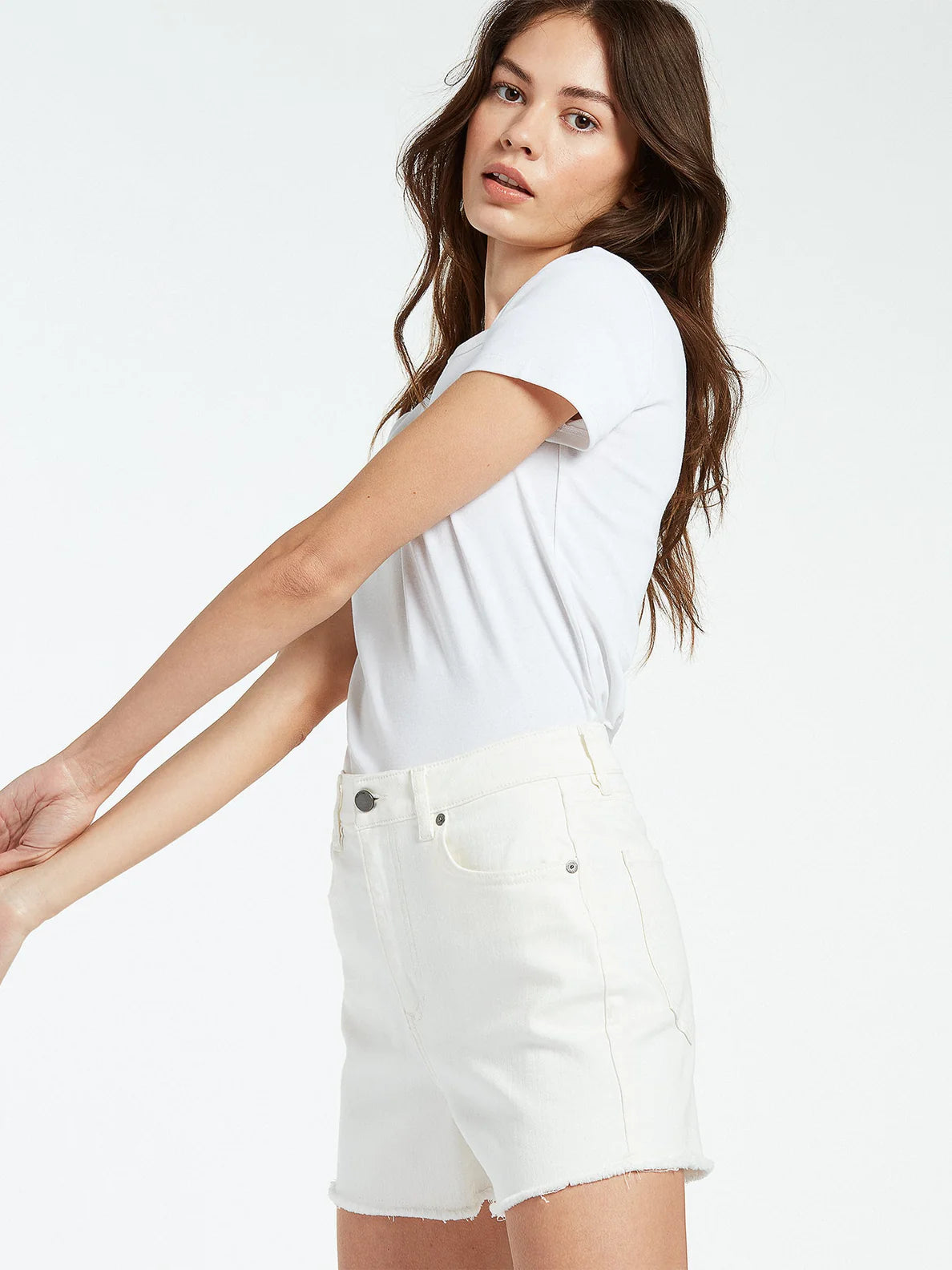 Volcom Stone Step Shorts - Star White