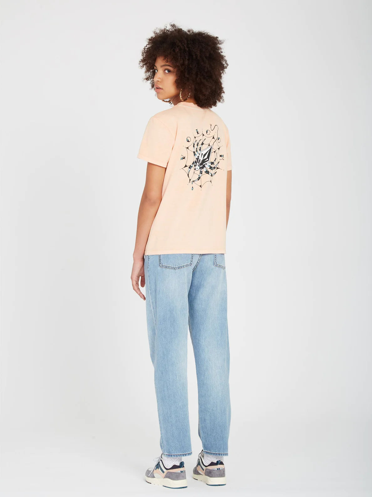 Camiseta feminina Volcom Volchedelic - Melon