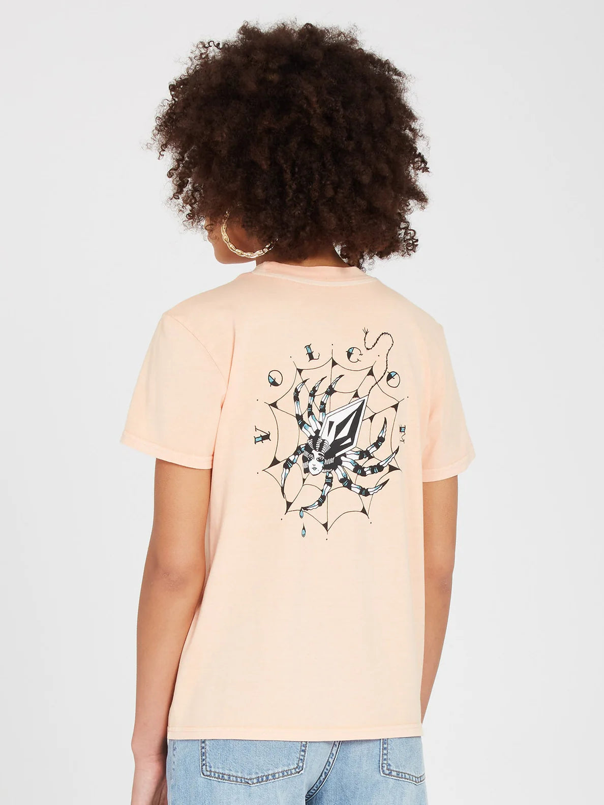 Camiseta feminina Volcom Volchedelic - Melon