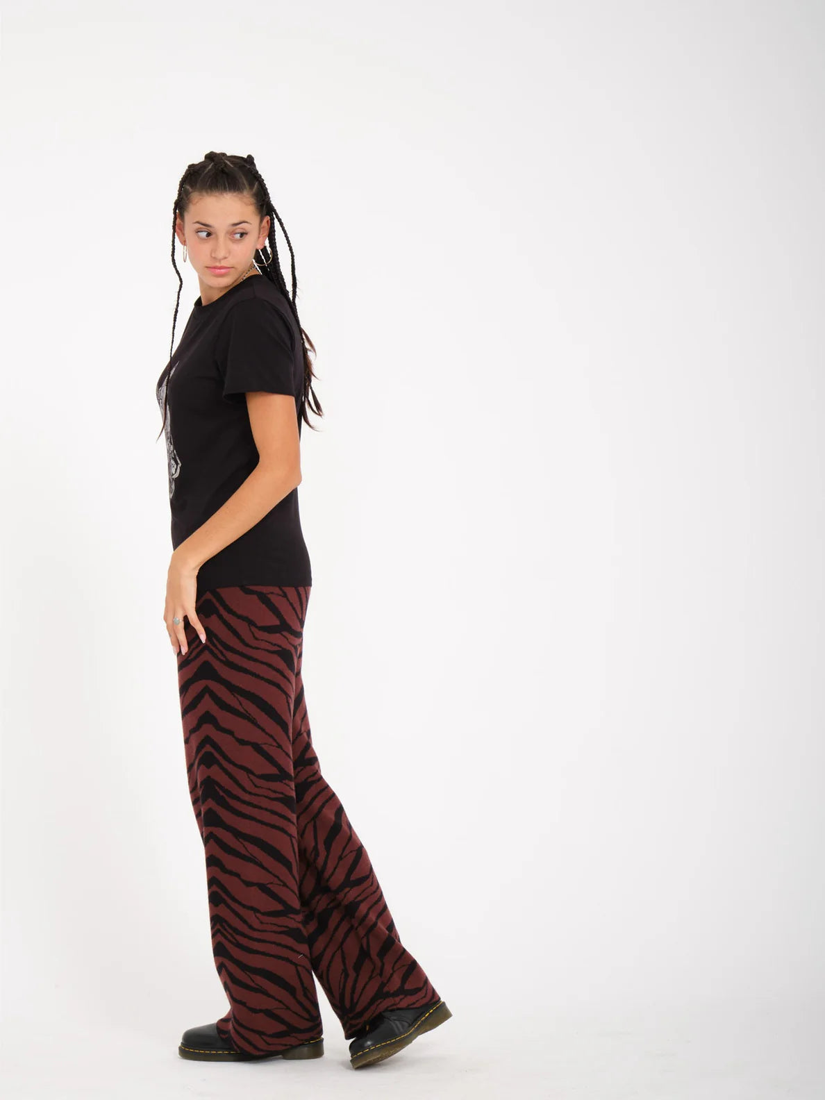 T-Shirt Fille Volcom Radical Daze - Noir