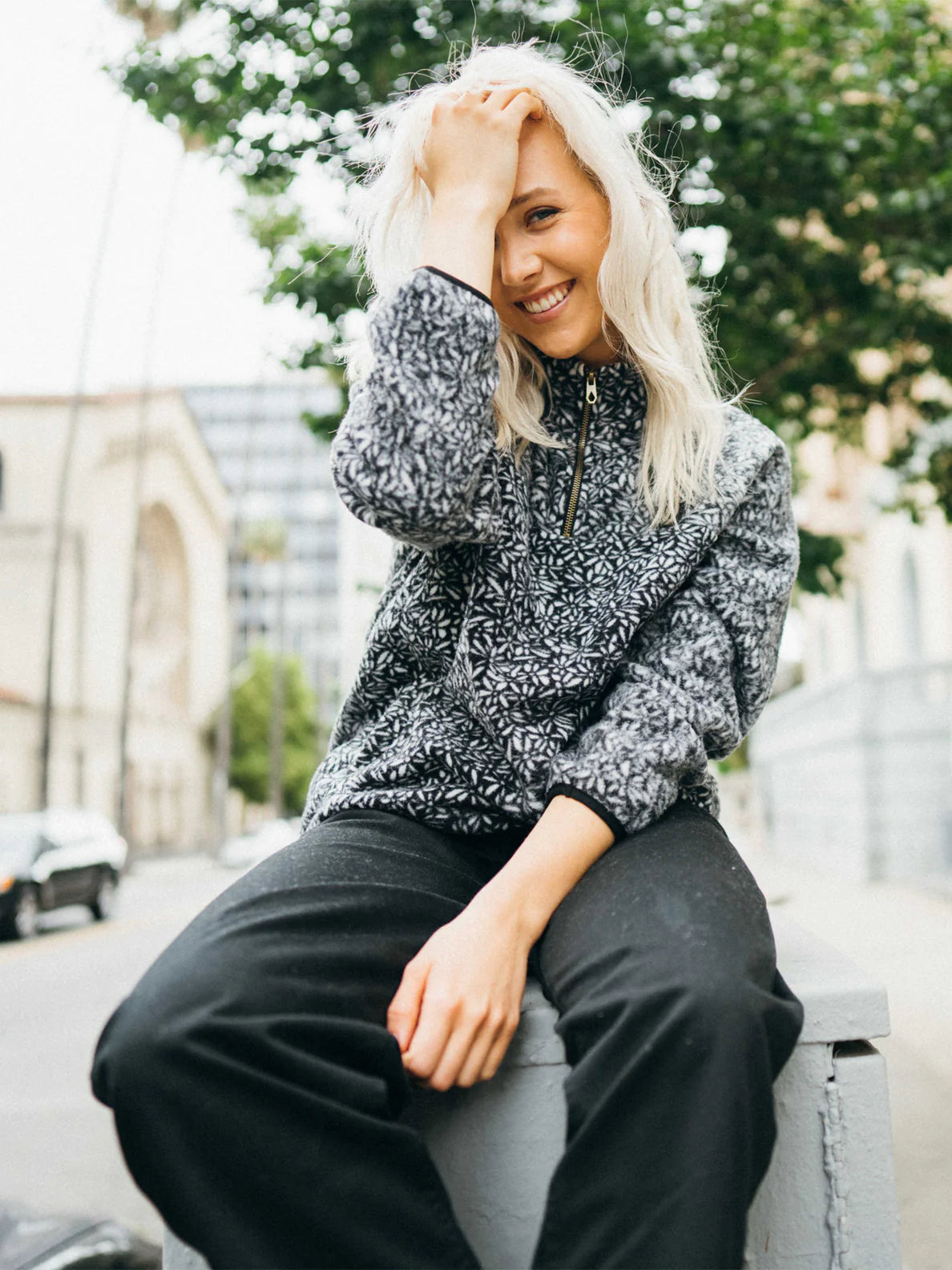 Forro Polar Mujer Volcom Pheelin It - Cloud