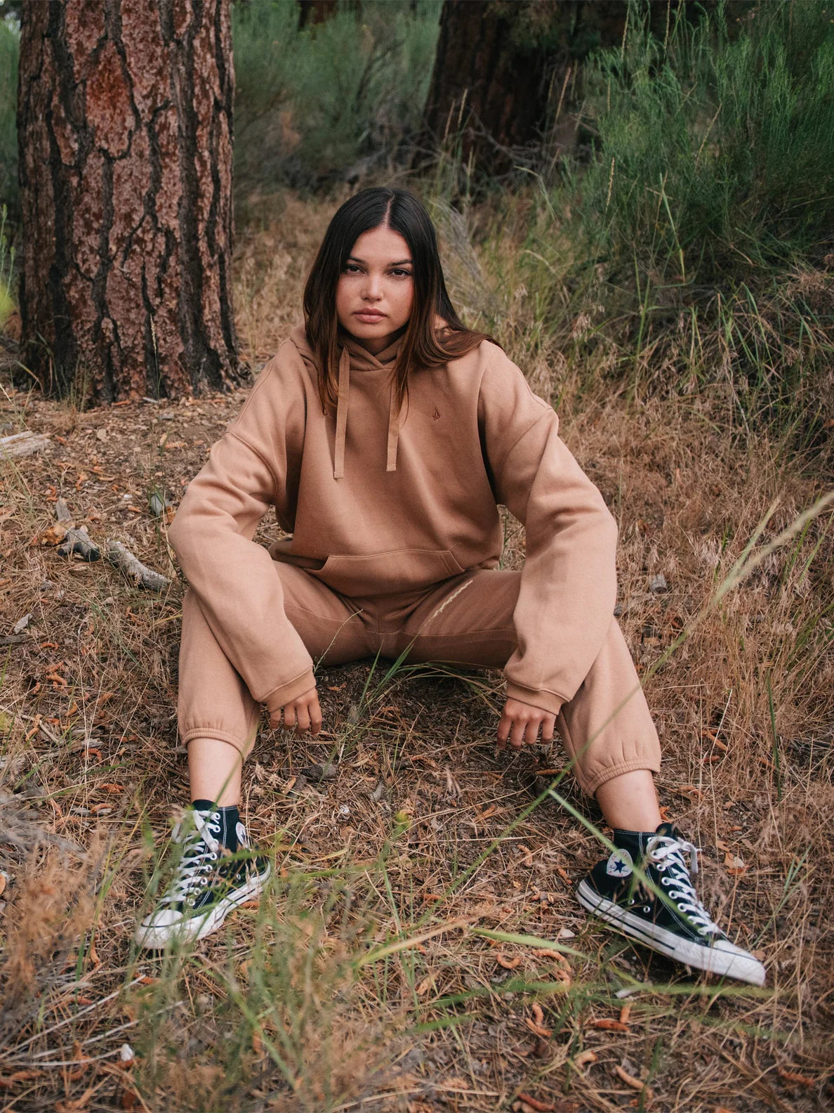 Felpa Volcom Stone Heart II - -Moka