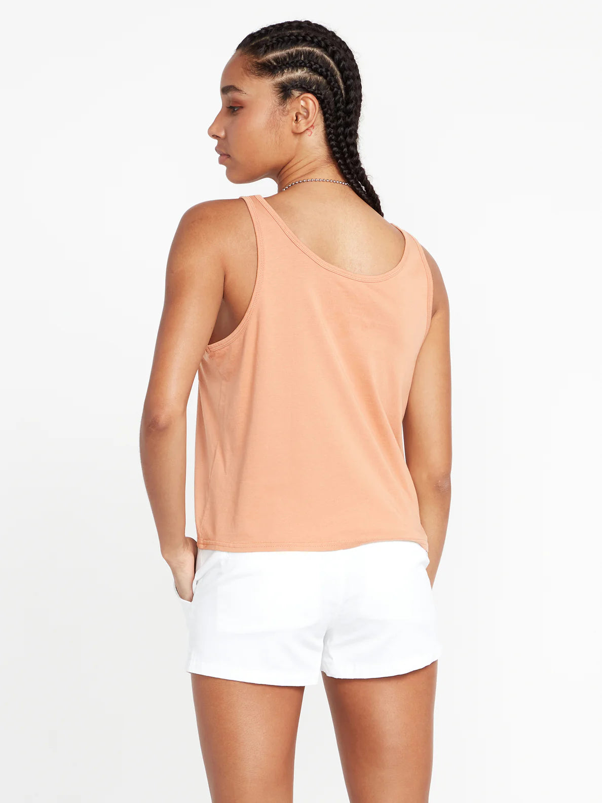 Volcom To The Bank Tank Girl's Tank Top - Clay