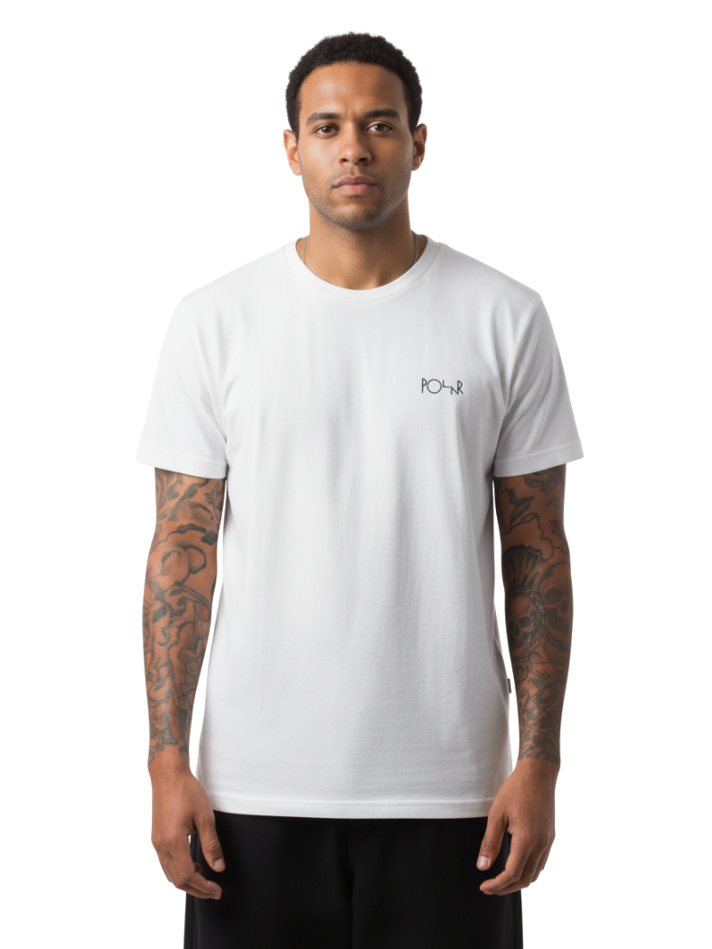 Camiseta Polar Skate Co. Fill Logo | Searching for Peace – White
