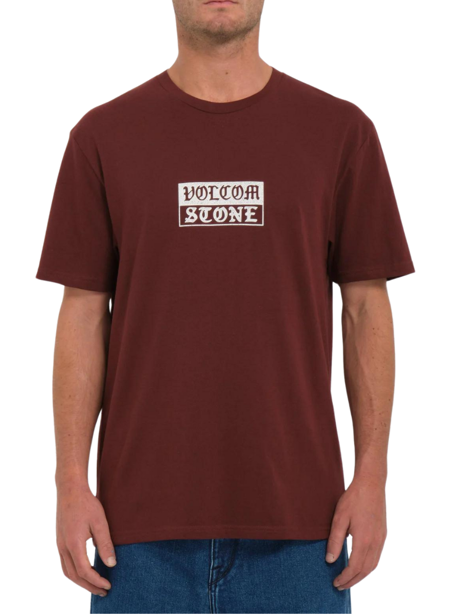 Maglietta Volcom Globstok Cioccolato amaro