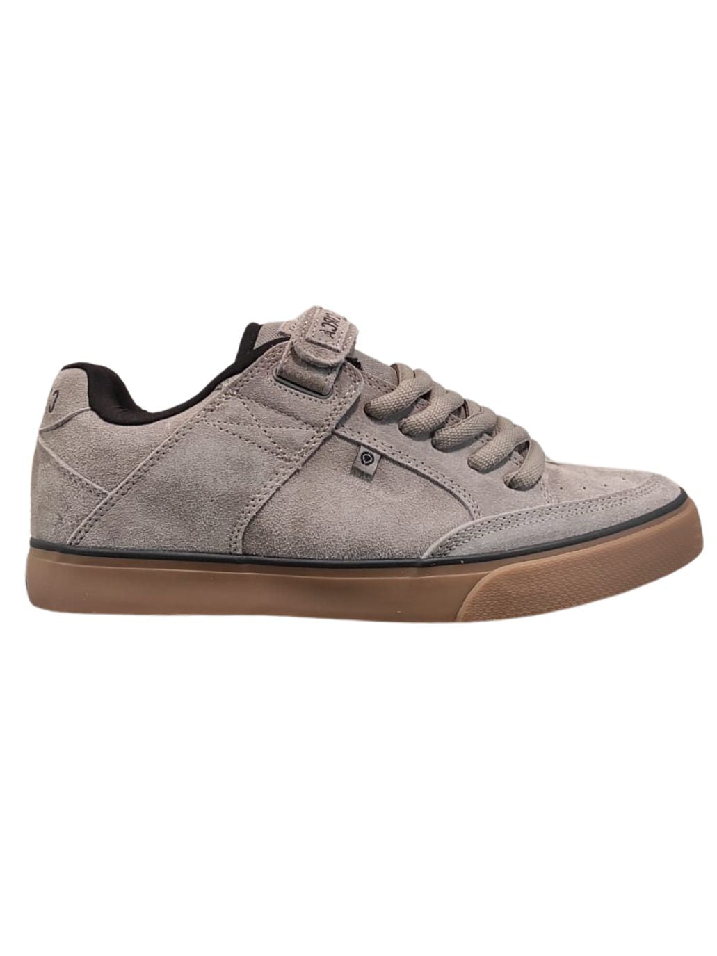 Circa 205 Vulc Steeple Grey/Black/Gum/Suede Skate Shoes