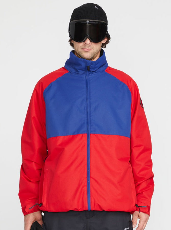 Volcom 2836 Insulated Jacket Snowboard Jacket - Red