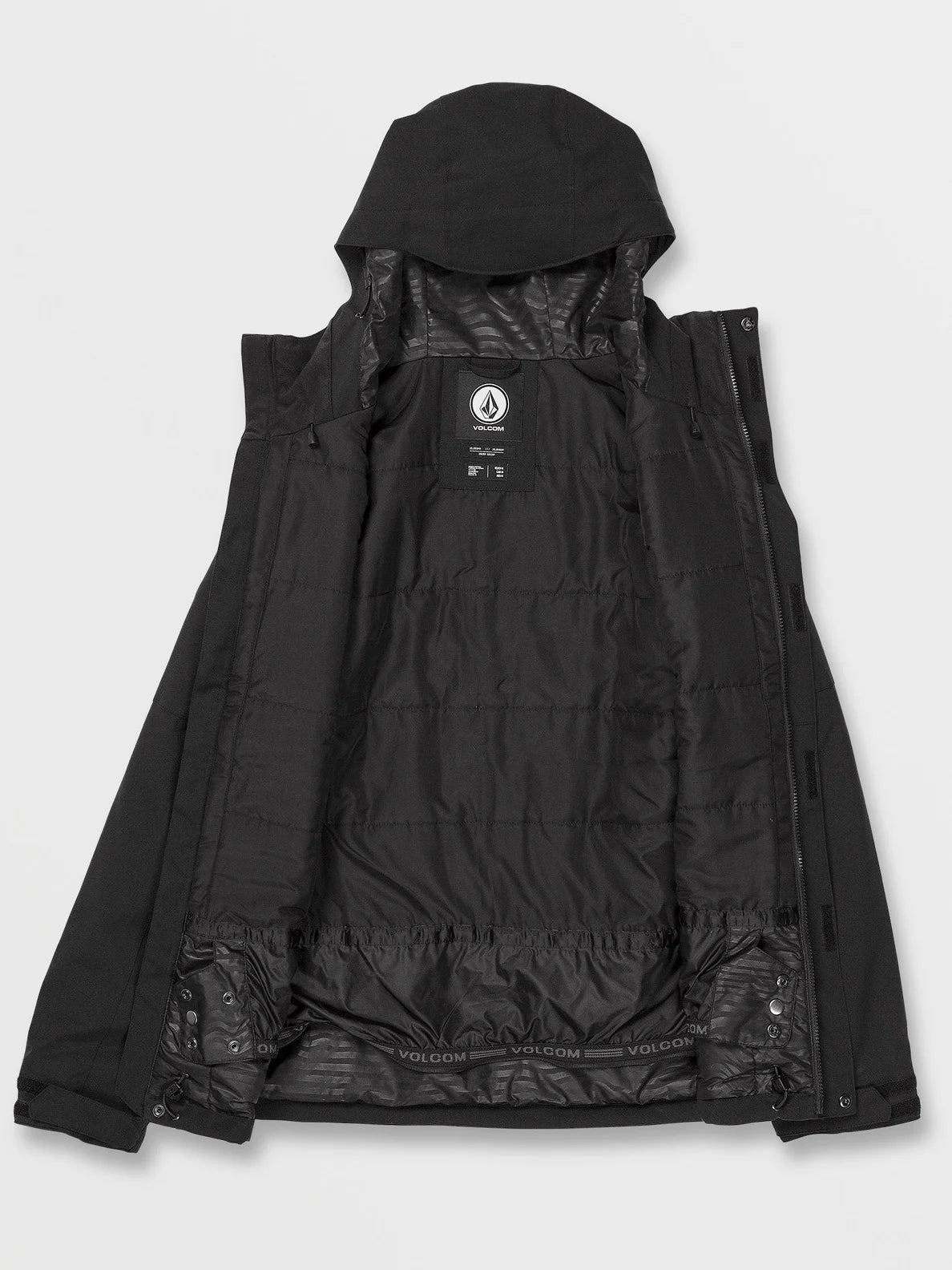 Giacca da snowboard isolata Volcom V.Co Op - Nera